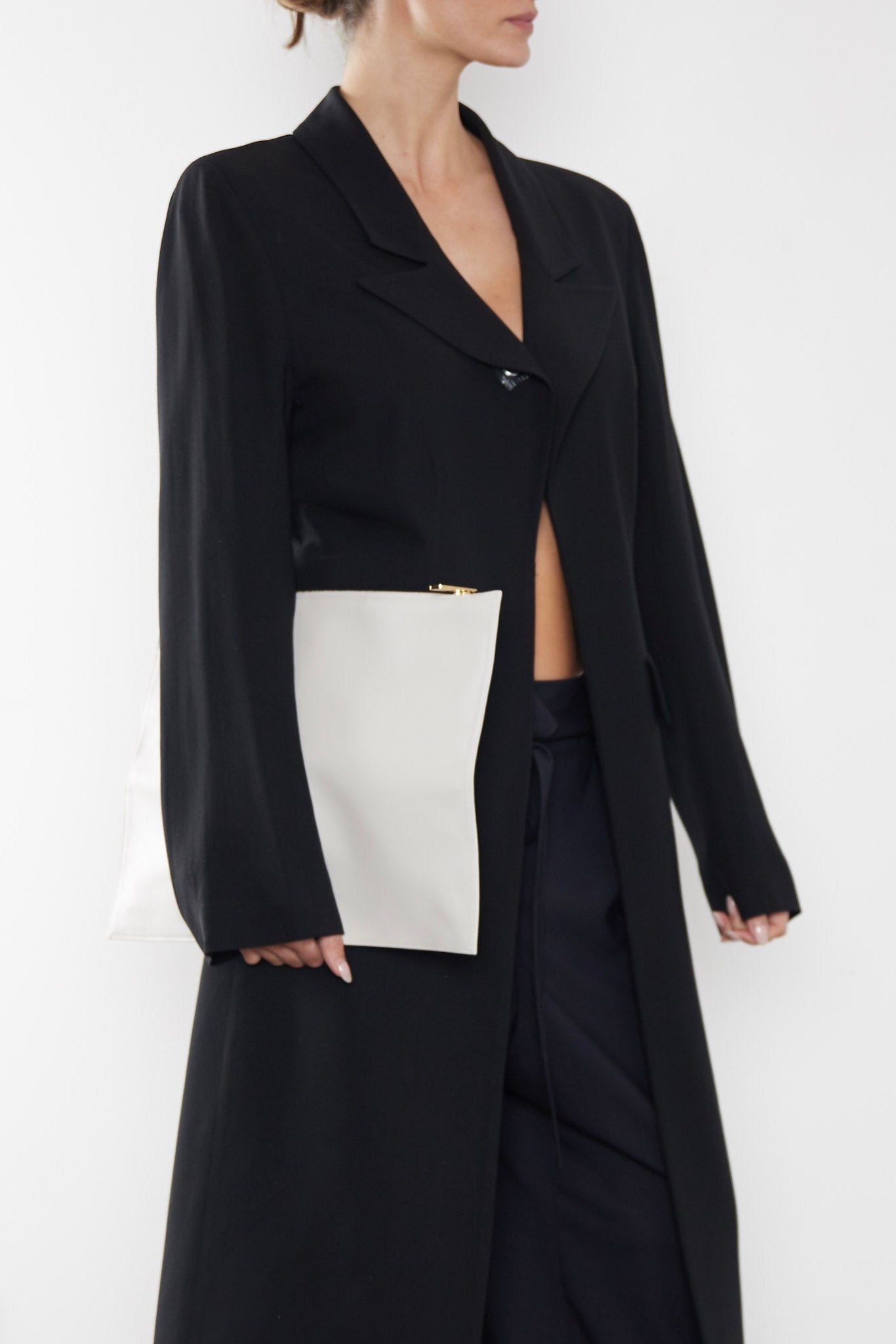 Laptop Sleeve in Smooth Off White