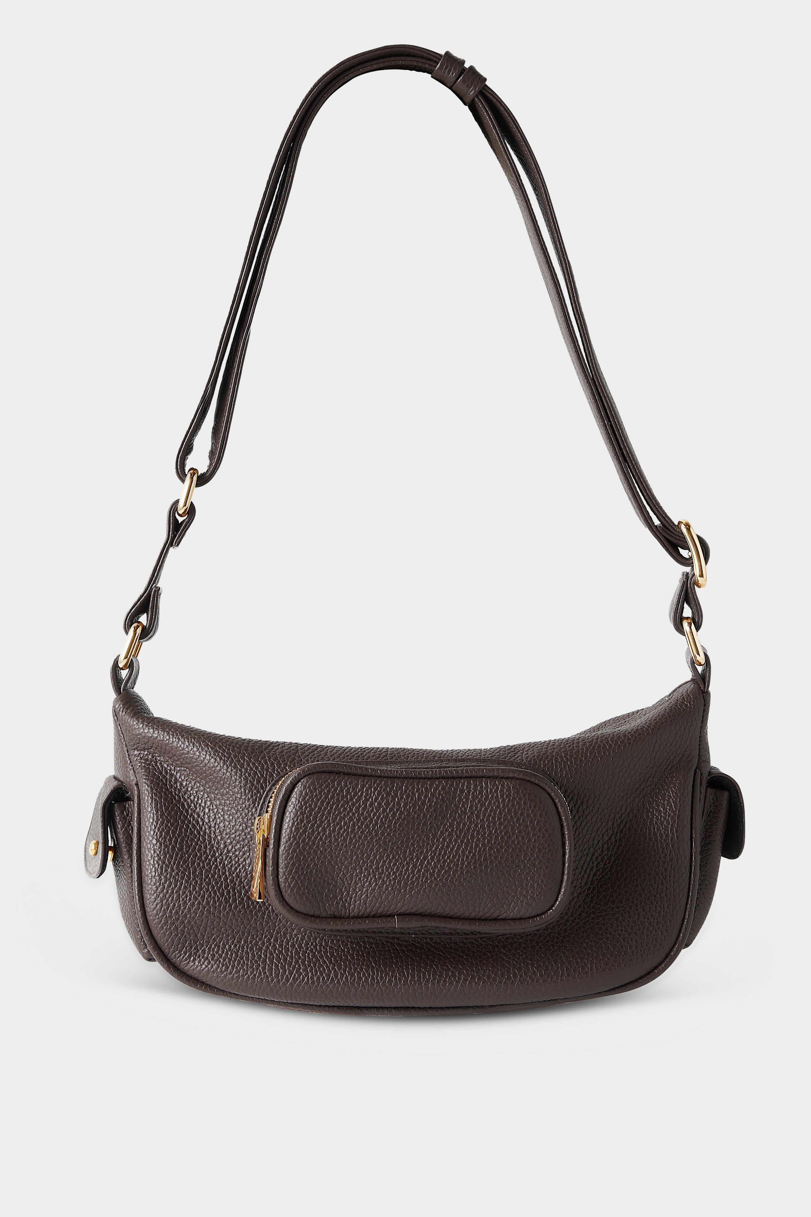 Pocket Rocket Hobo in Grain Dark Brown