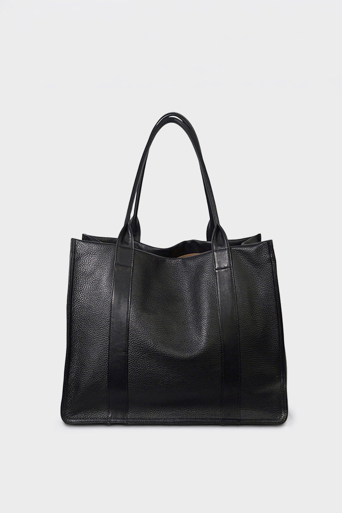 Grocer Tote 2.0 Deluxe in Grain Black