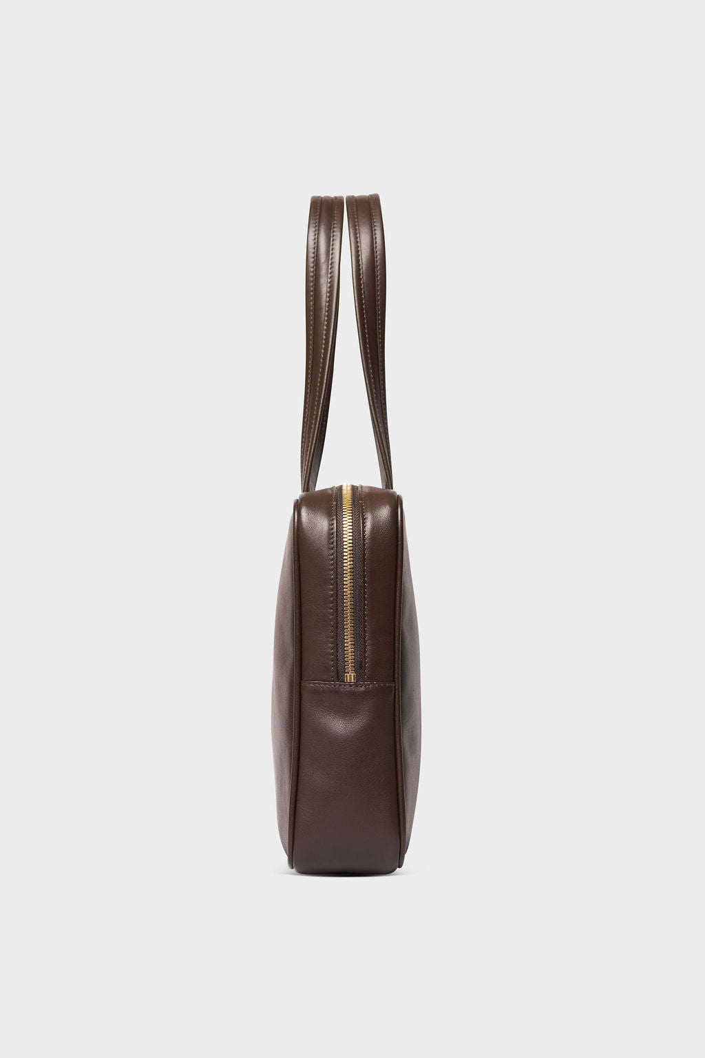 Casey Shoulder Bag in Smooth Brown