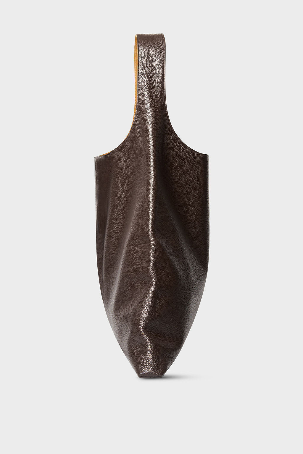 Large Reversible Lightning Sack in Grain Dark Brown