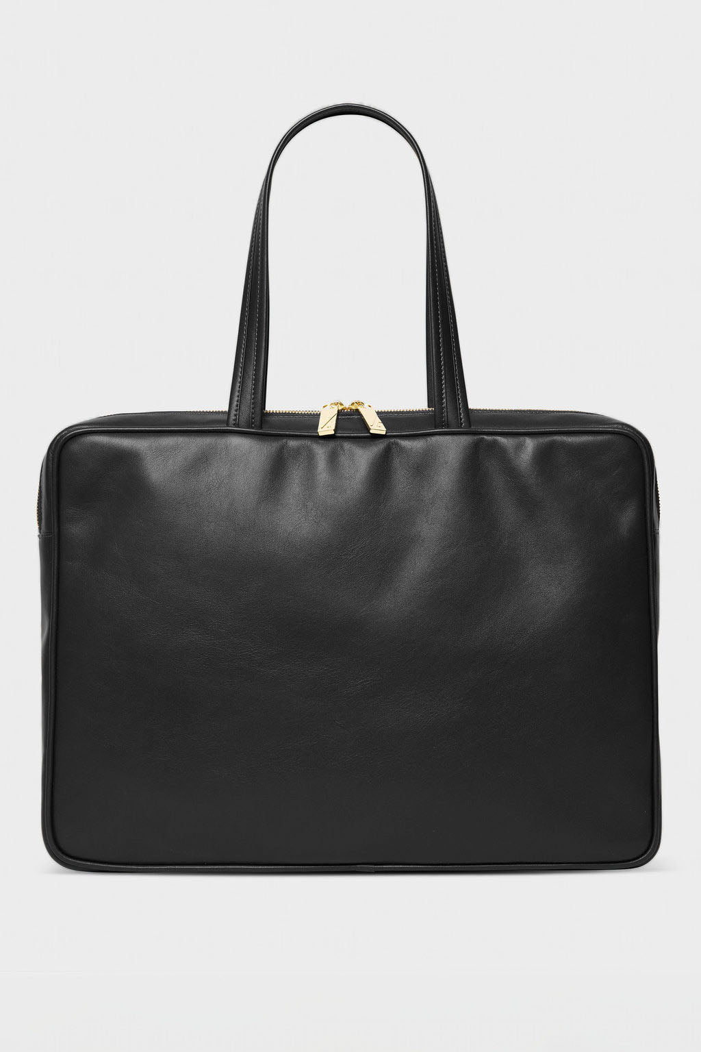 Large Casey Shoulder Bag in Smooth Black