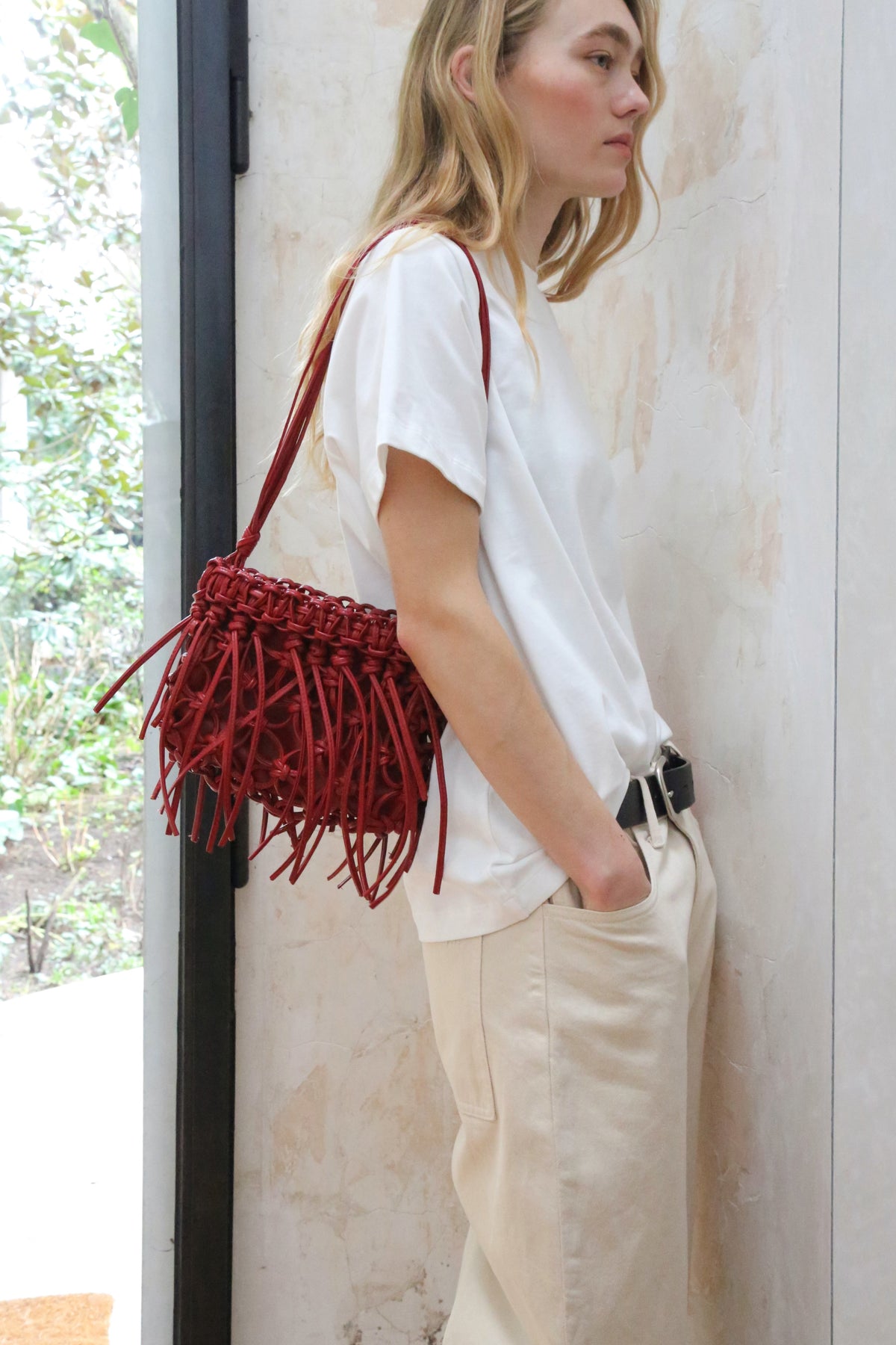 № 12 Braided Bag, Fringed