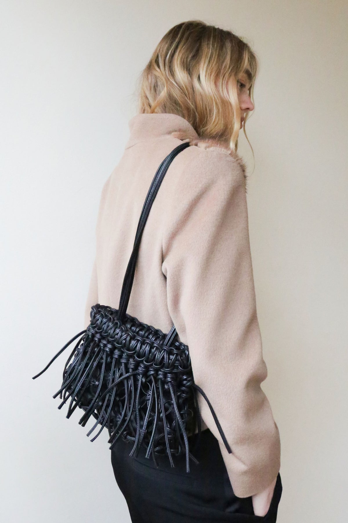 № 9 Braided Bag, Fringed