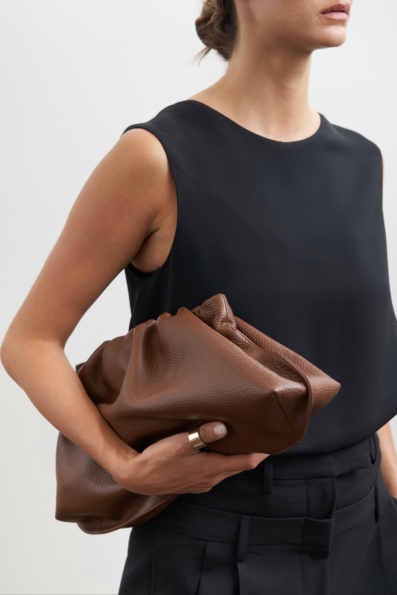 Cloud Bag in Grain Brown