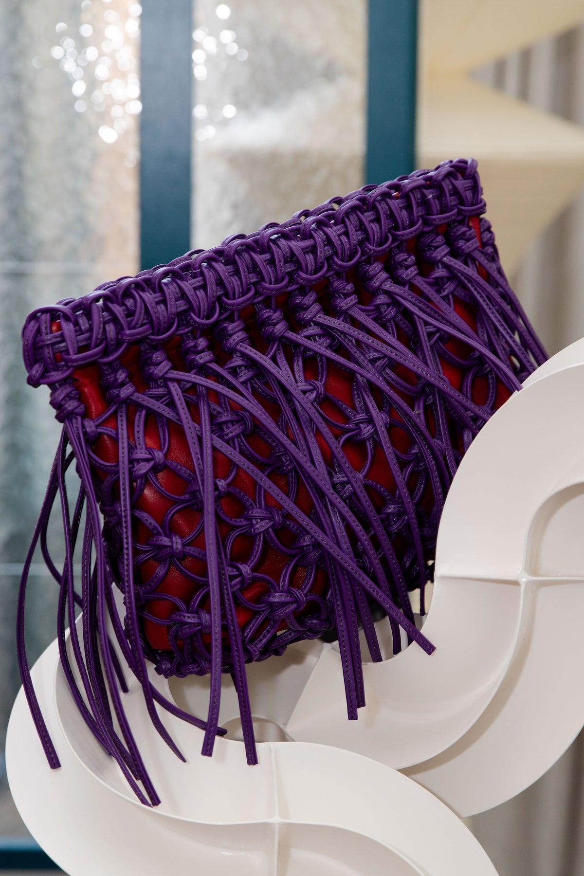 № 3 Braided Clutch, Fringed