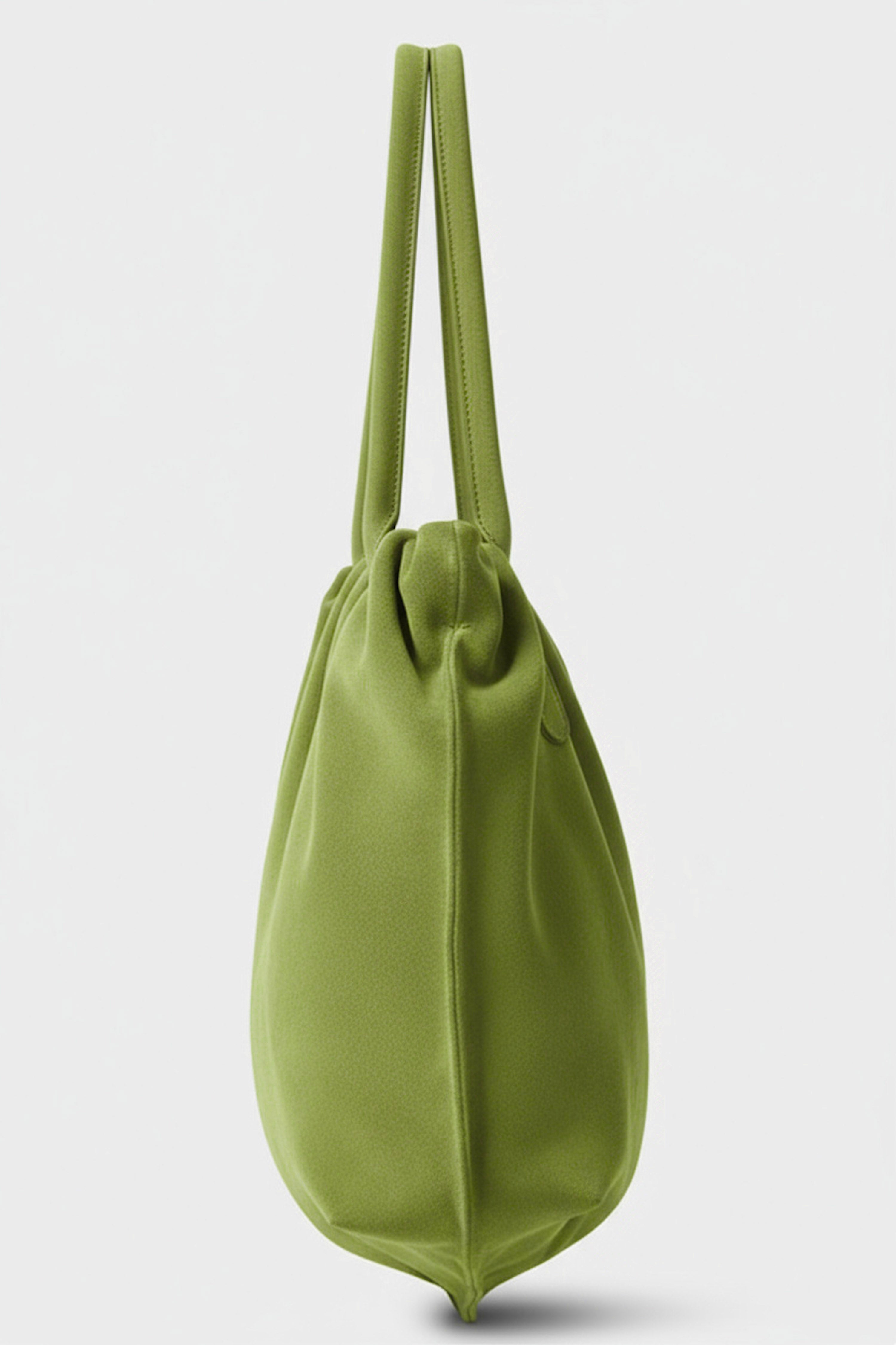 Big Cloud Shoulder Bag in Suede Matcha