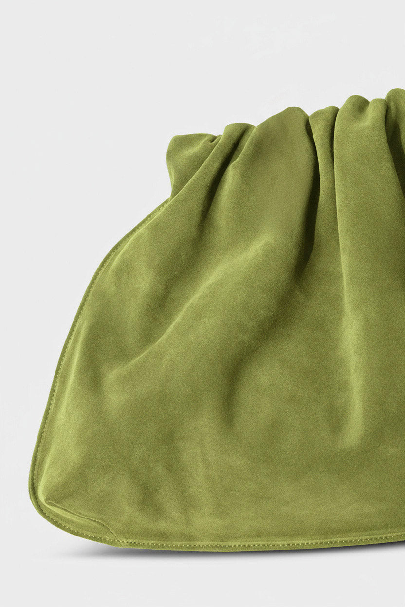 Suede Cloud Bag in Matcha