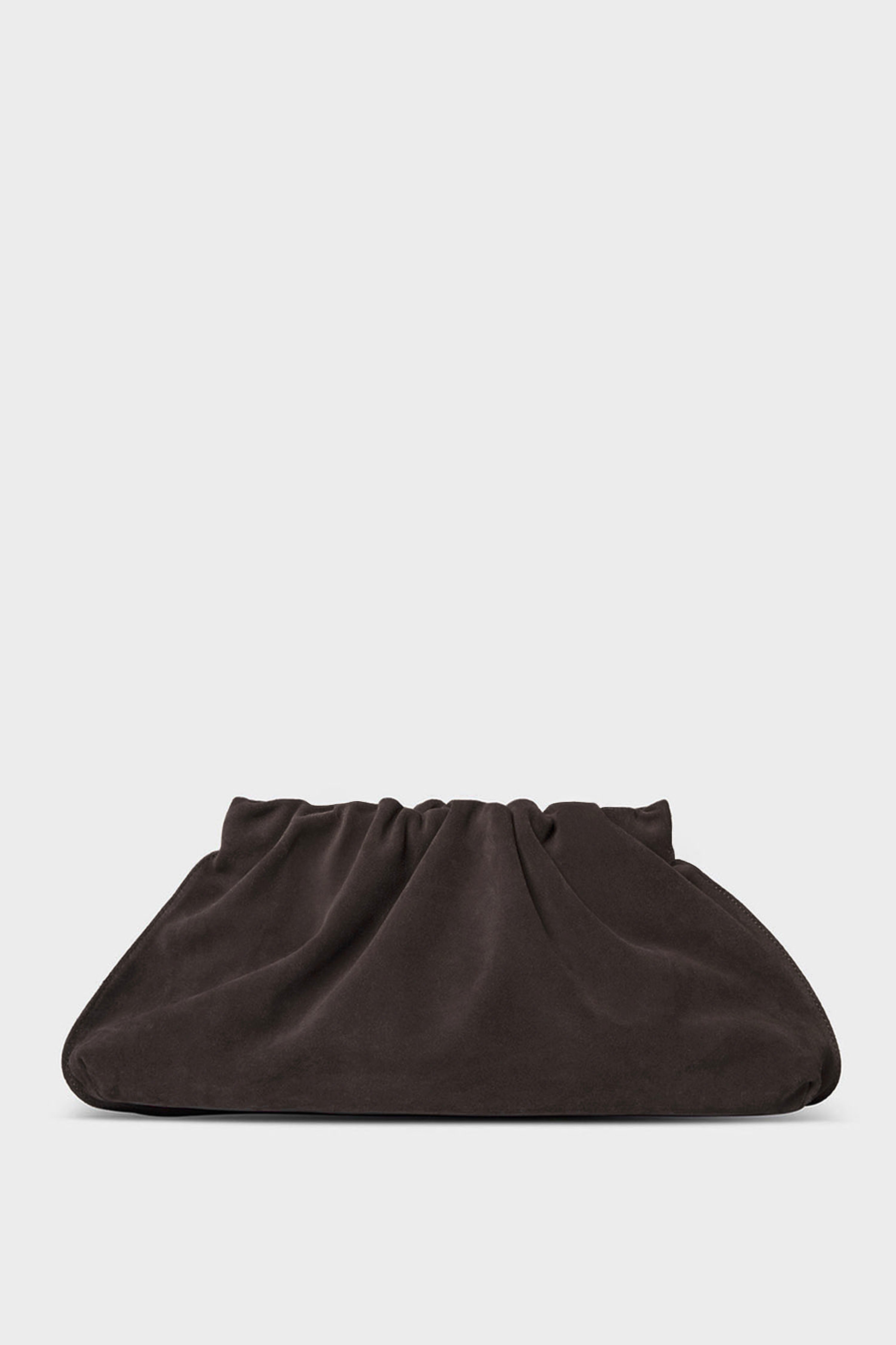Suede Cloud Bag in Brown