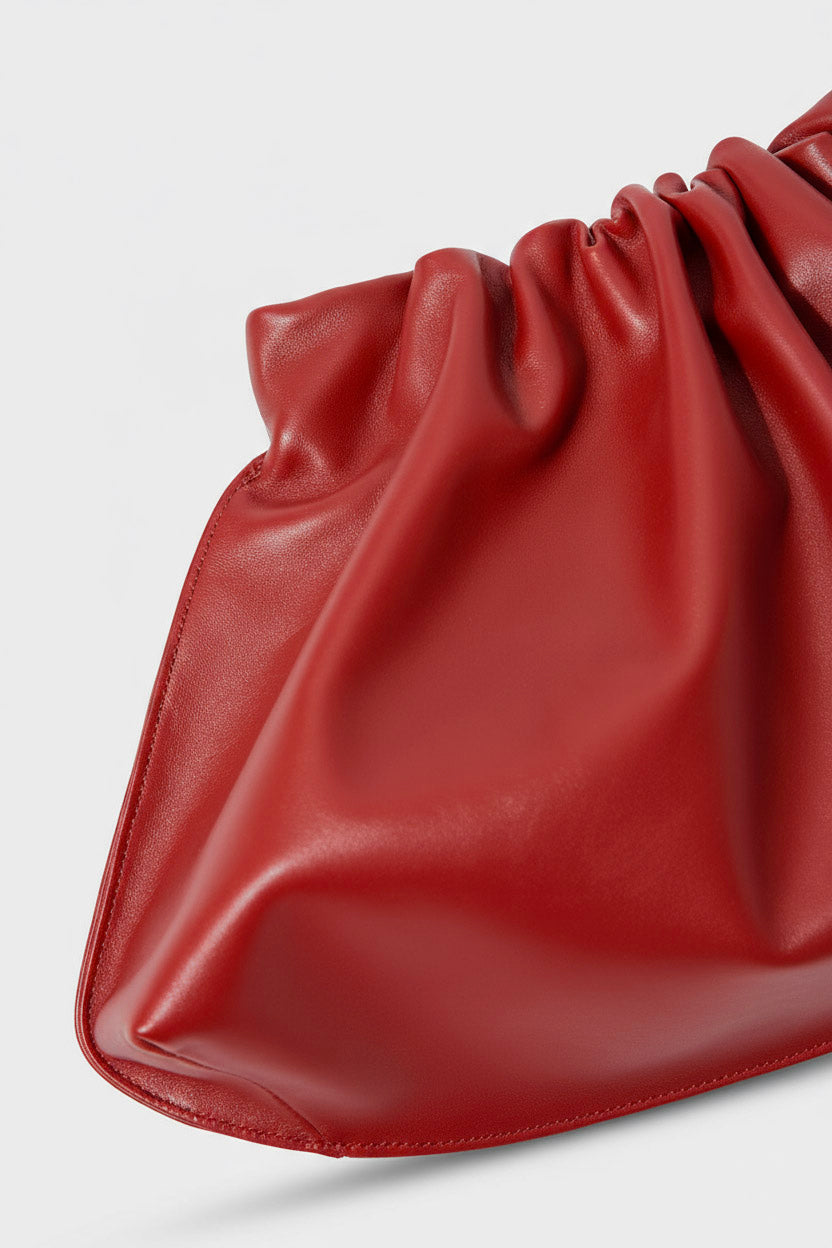 Cloud Bag in Smooth Red