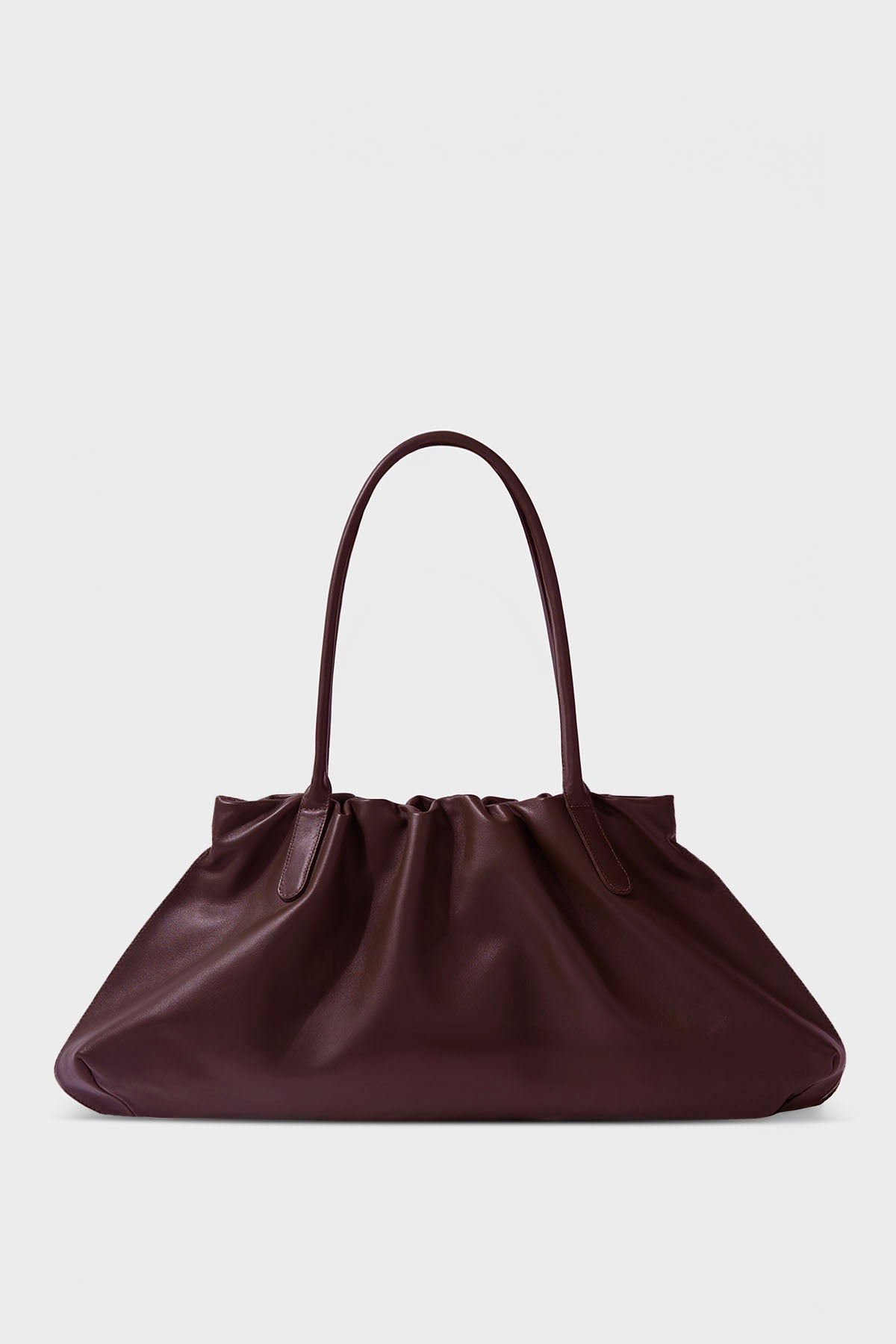 Cloud Shoulder Bag in Smooth Burgundy