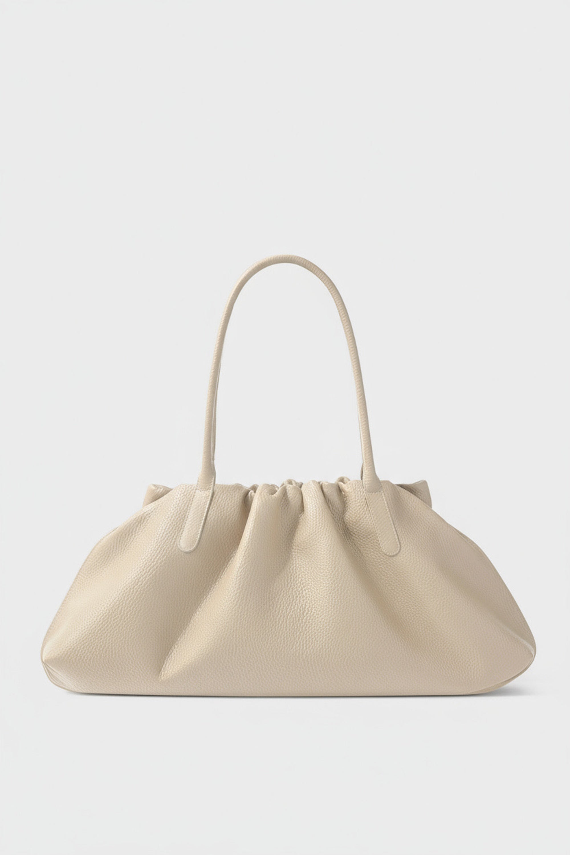 Cloud Shoulder Bag in Grain White Wash