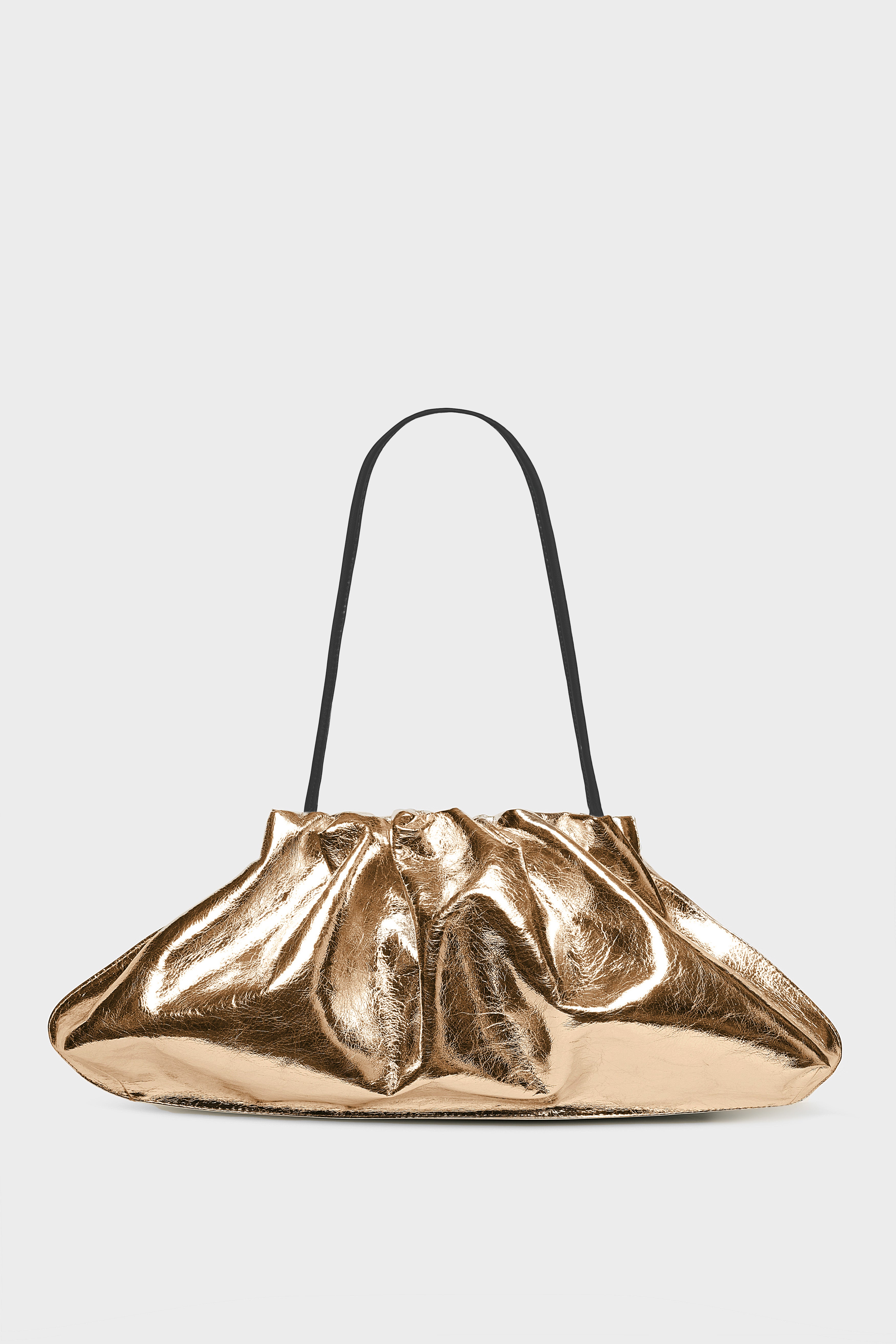 Cloud Bag in Metallic Gold