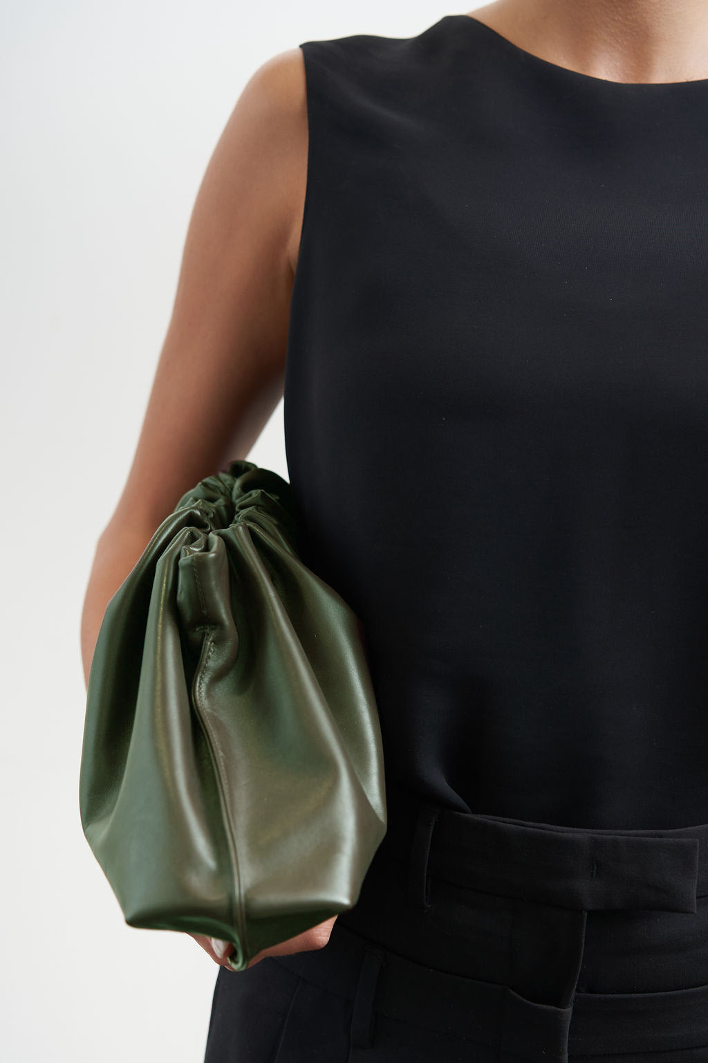 Cloud Bag in Smooth Khaki