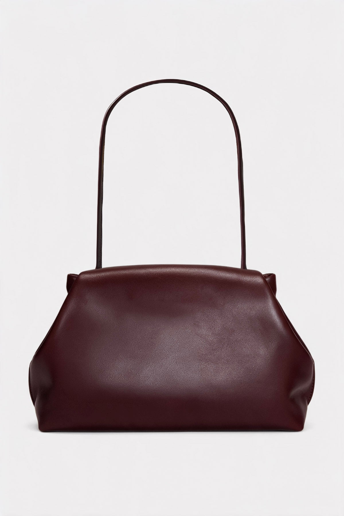 Curve Bag in Smooth Burgundy