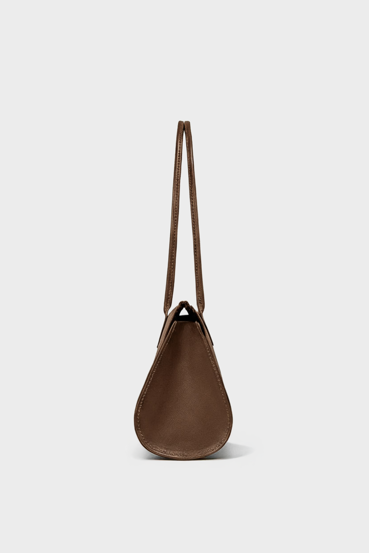 Cylinder Shoulder Bag in Smooth Chestnut