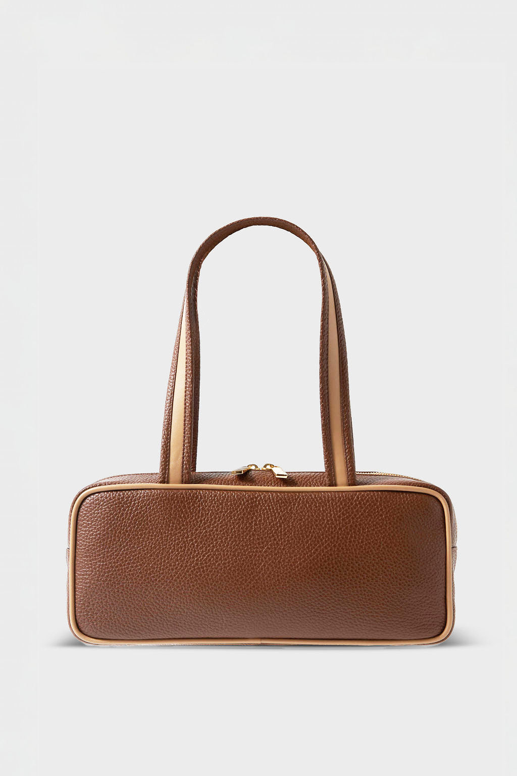 Barry Shoulder Bag in Grain Brown