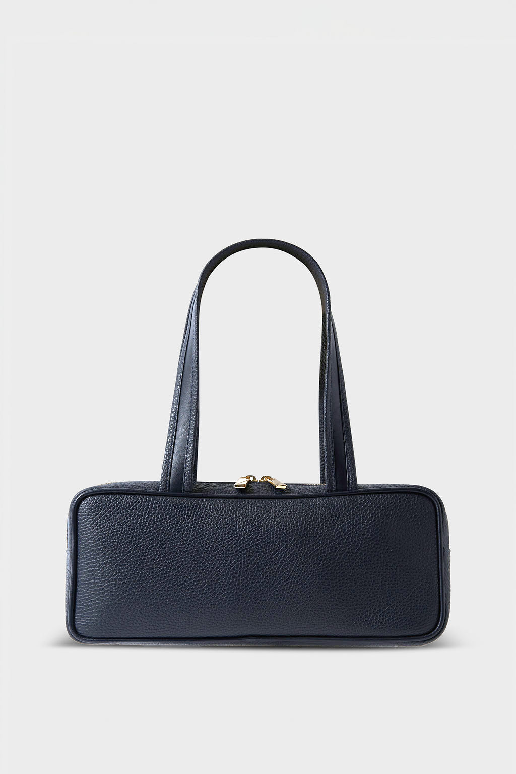 Barry Shoulder Bag in Grain Navy