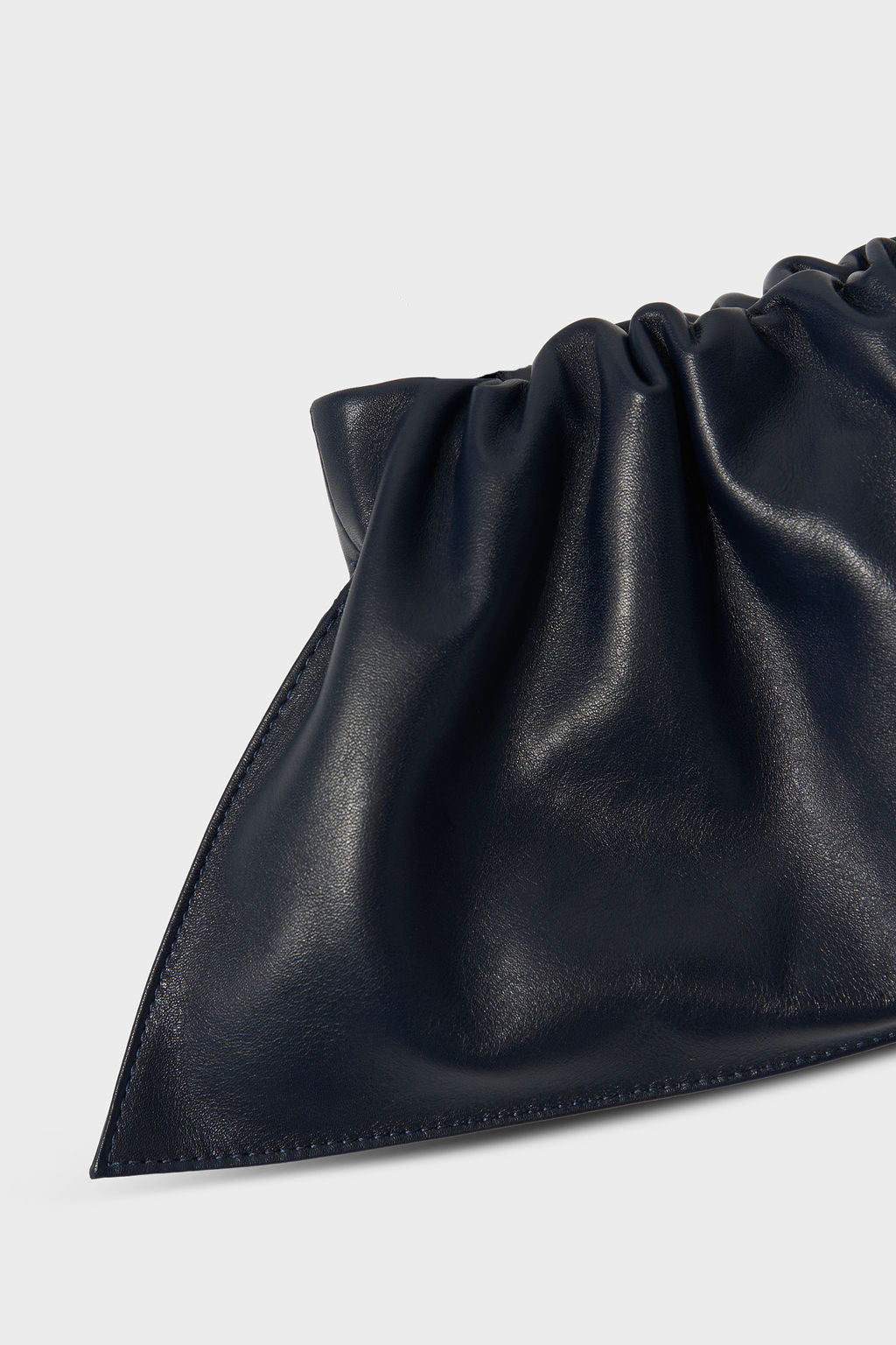 Mini Cloud Clutch in Smooth Navy