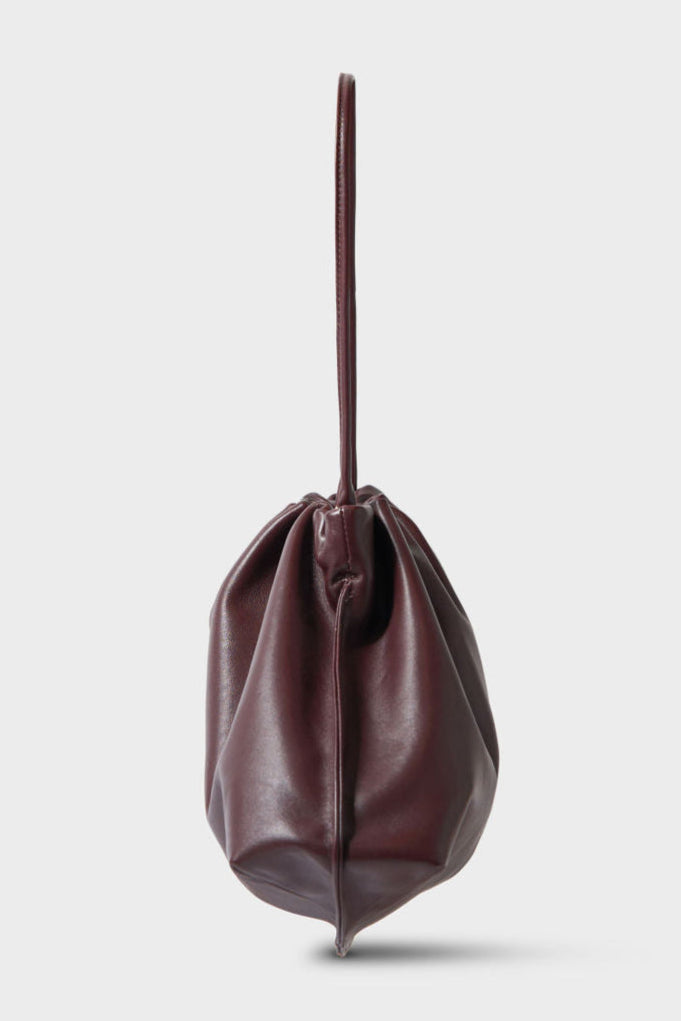 Cloud Bag in Smooth Burgundy