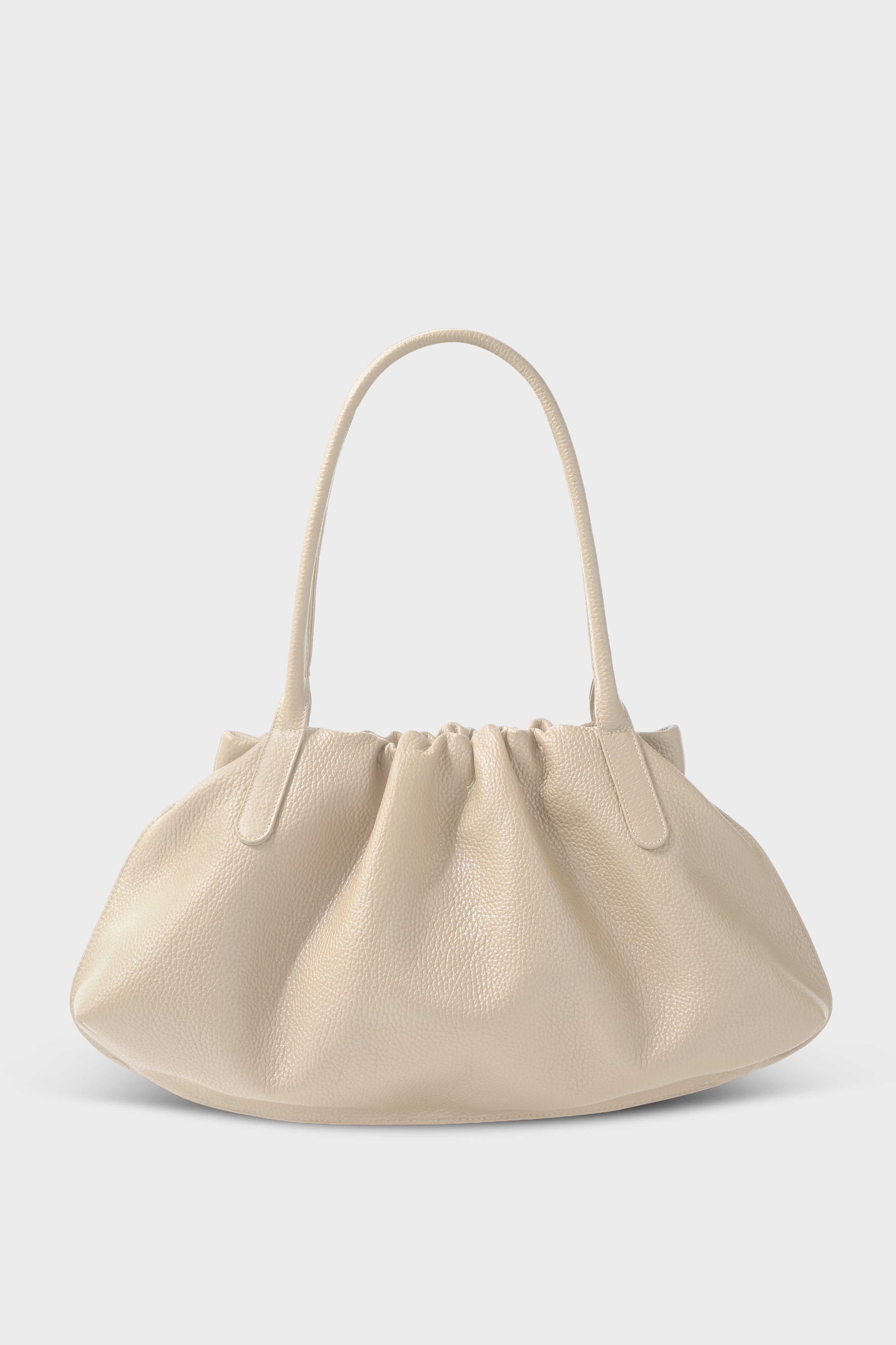 Cloud Shoulder Bag in Grain White Wash