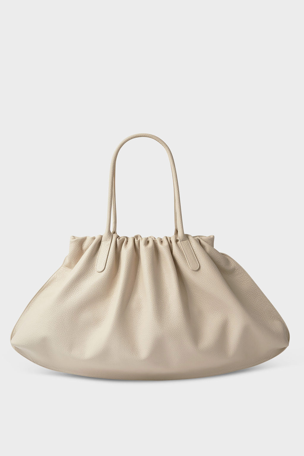 Big Cloud Shoulder Bag in Grain White Wash