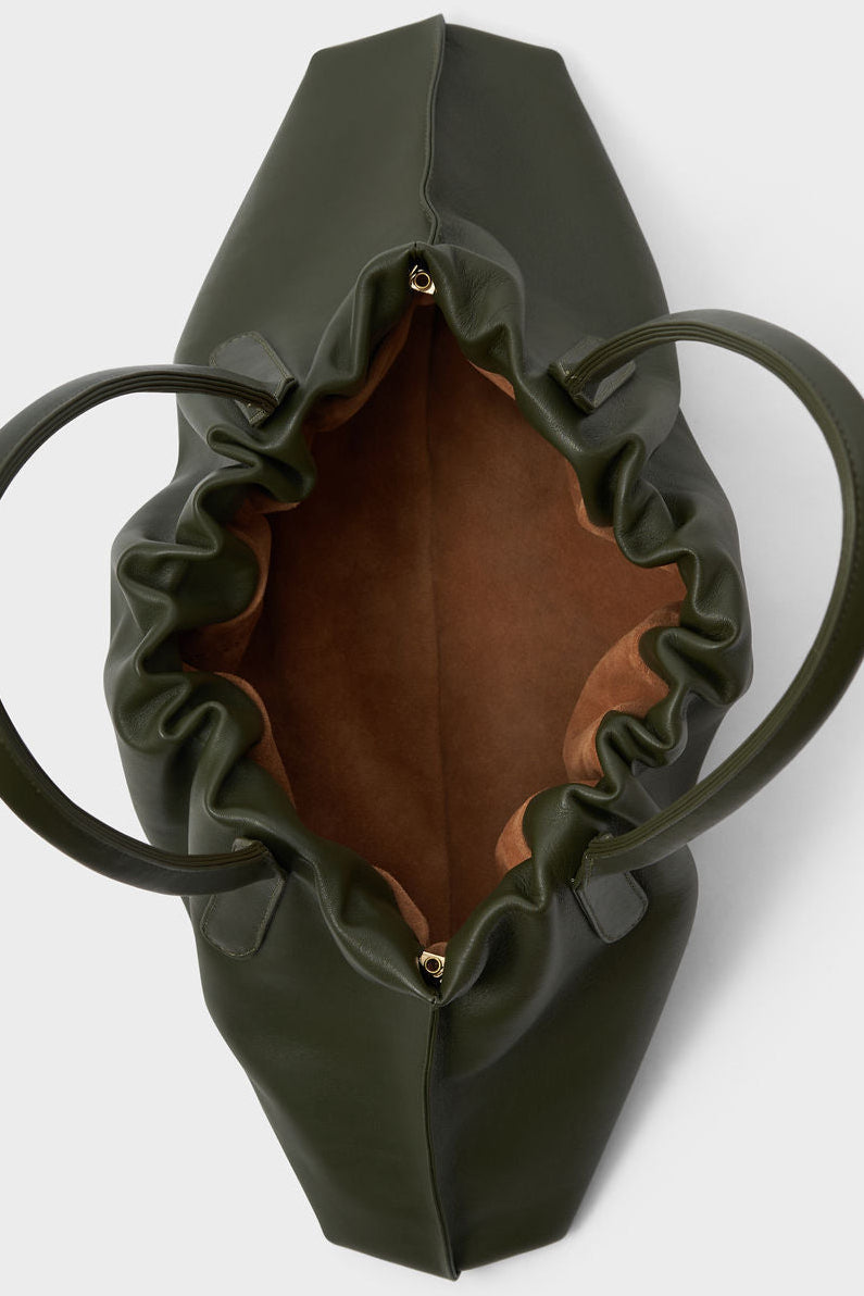 Cloud Shoulder Bag in Smooth Khaki