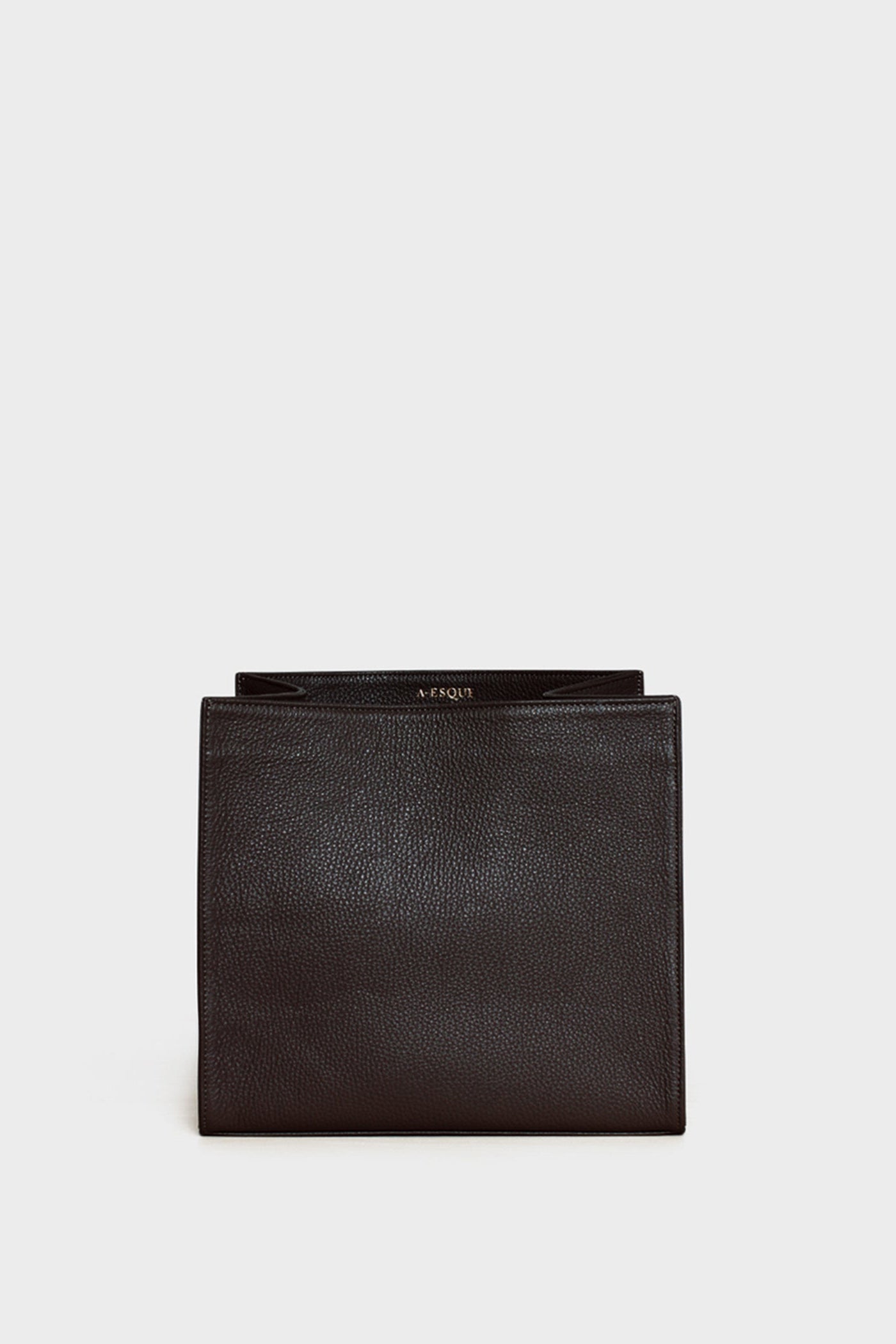 Object Box in Grain Dark Brown