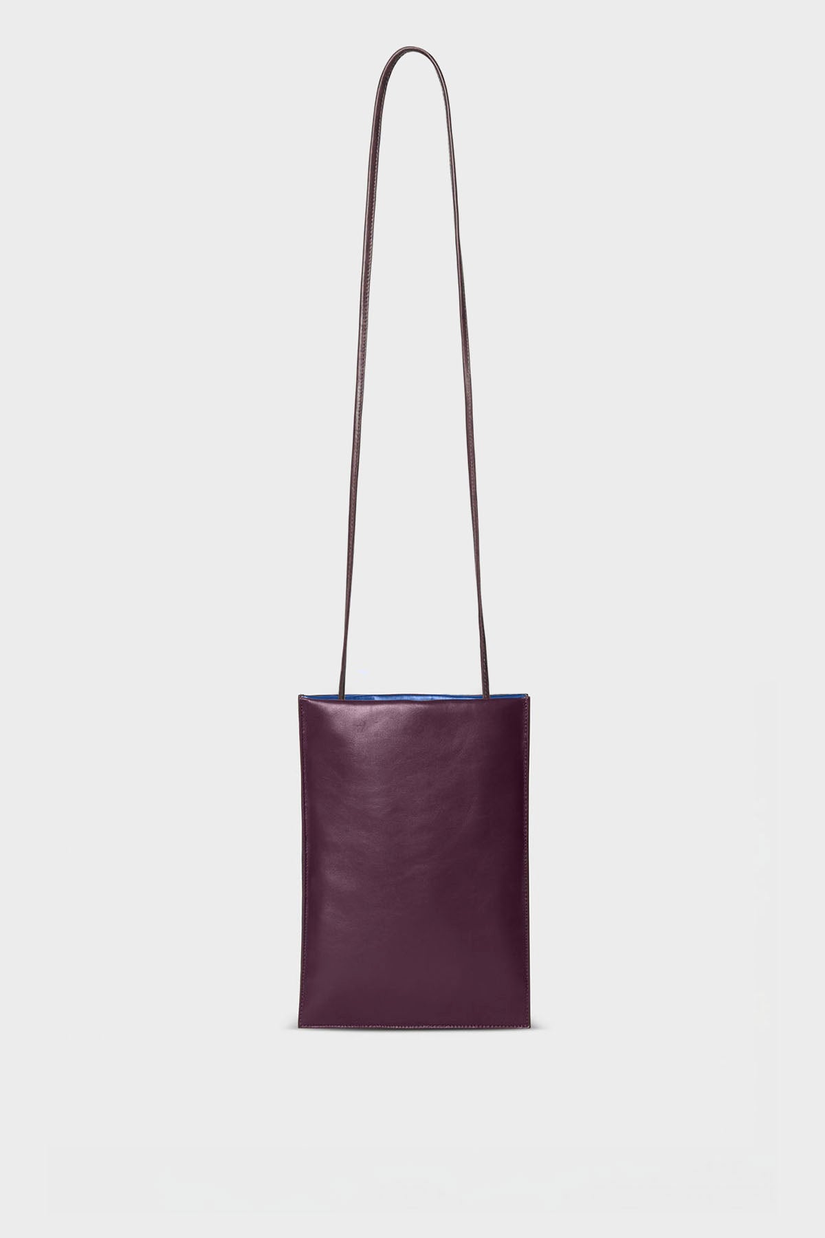 Flat Bag in Cobalt Blue and Purple