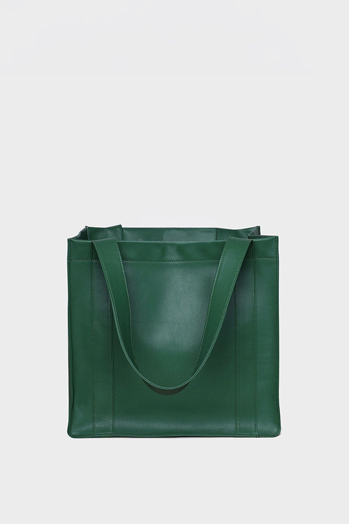 Grocer Bag Original in Smooth Bottle Green