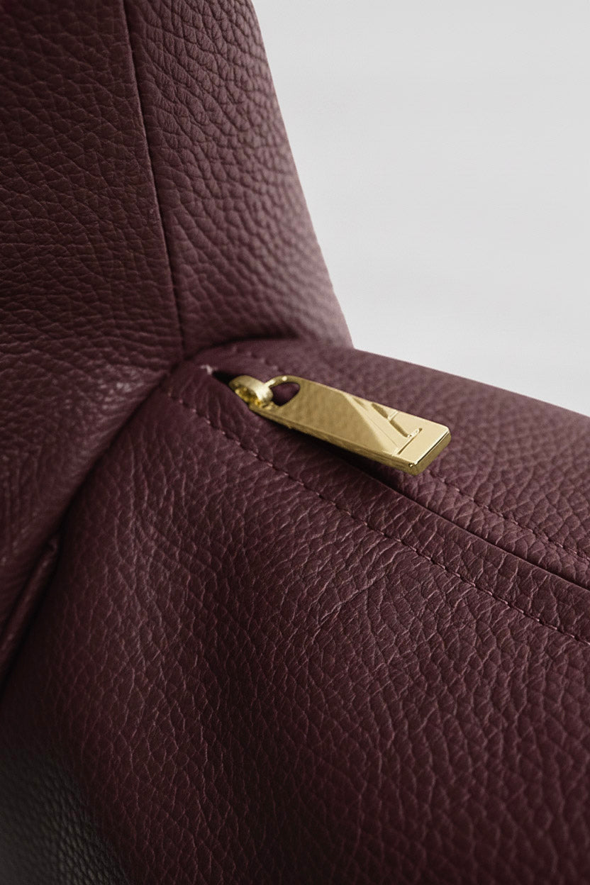 Halo Day Crossbody Bag in Grain Burgundy