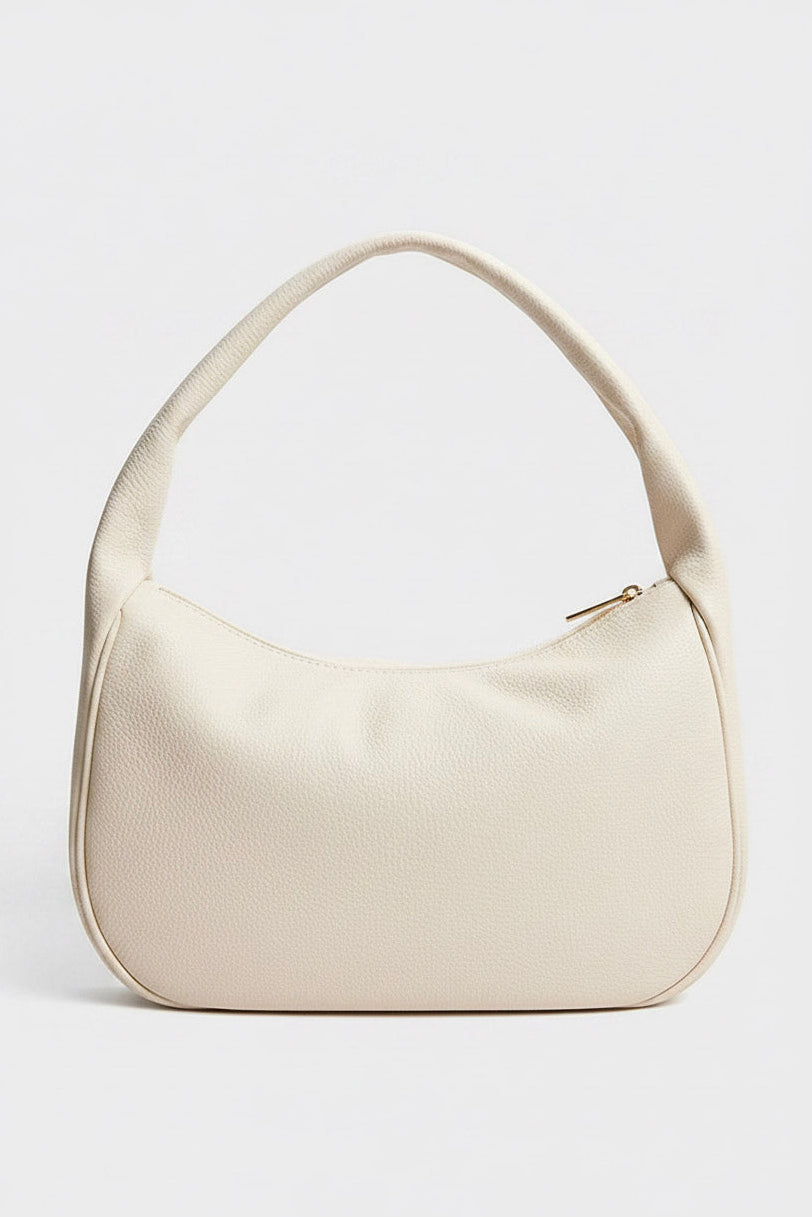 Halo Day Shoulder Bag in Grain White Wash