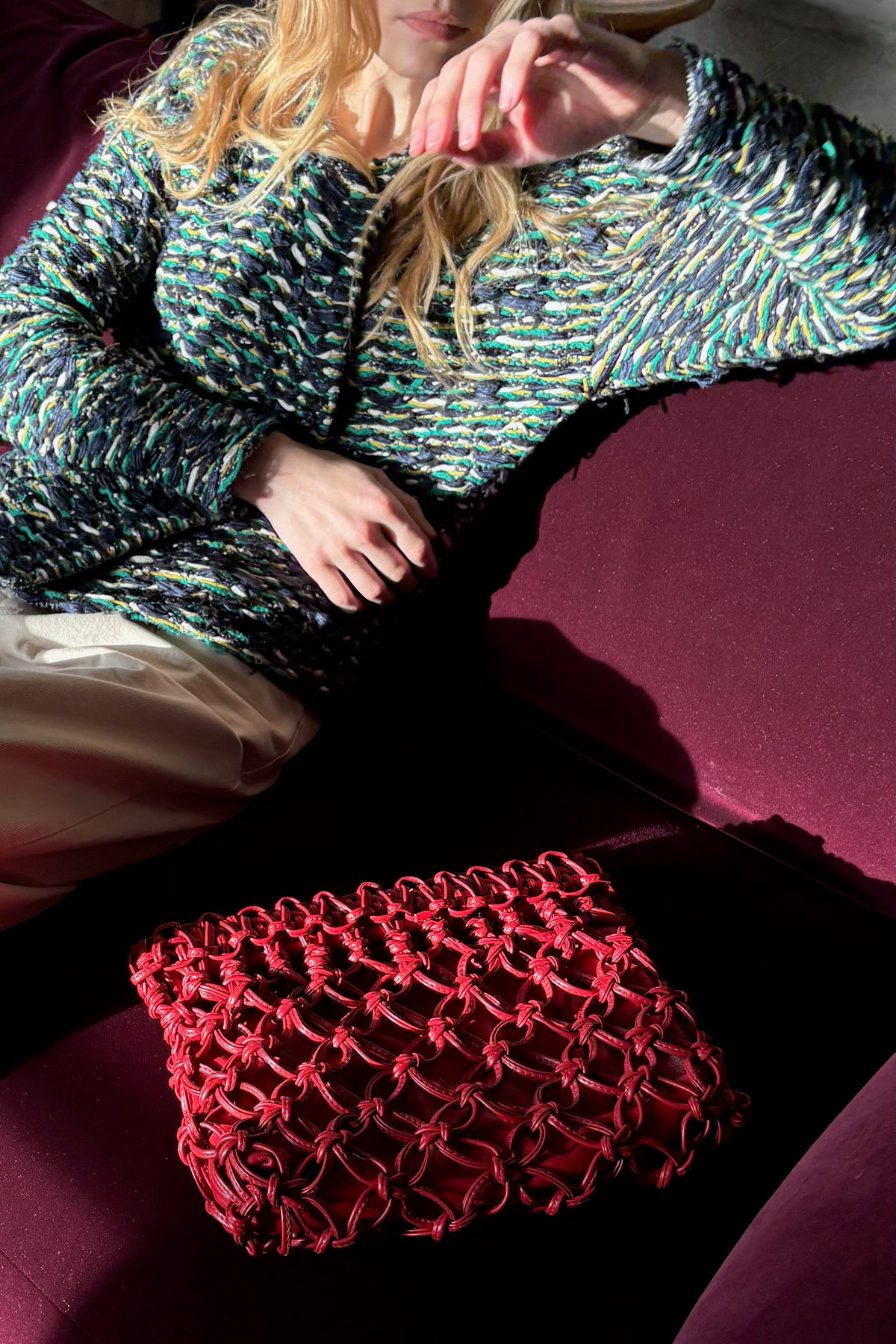 № 8 Braided Clutch