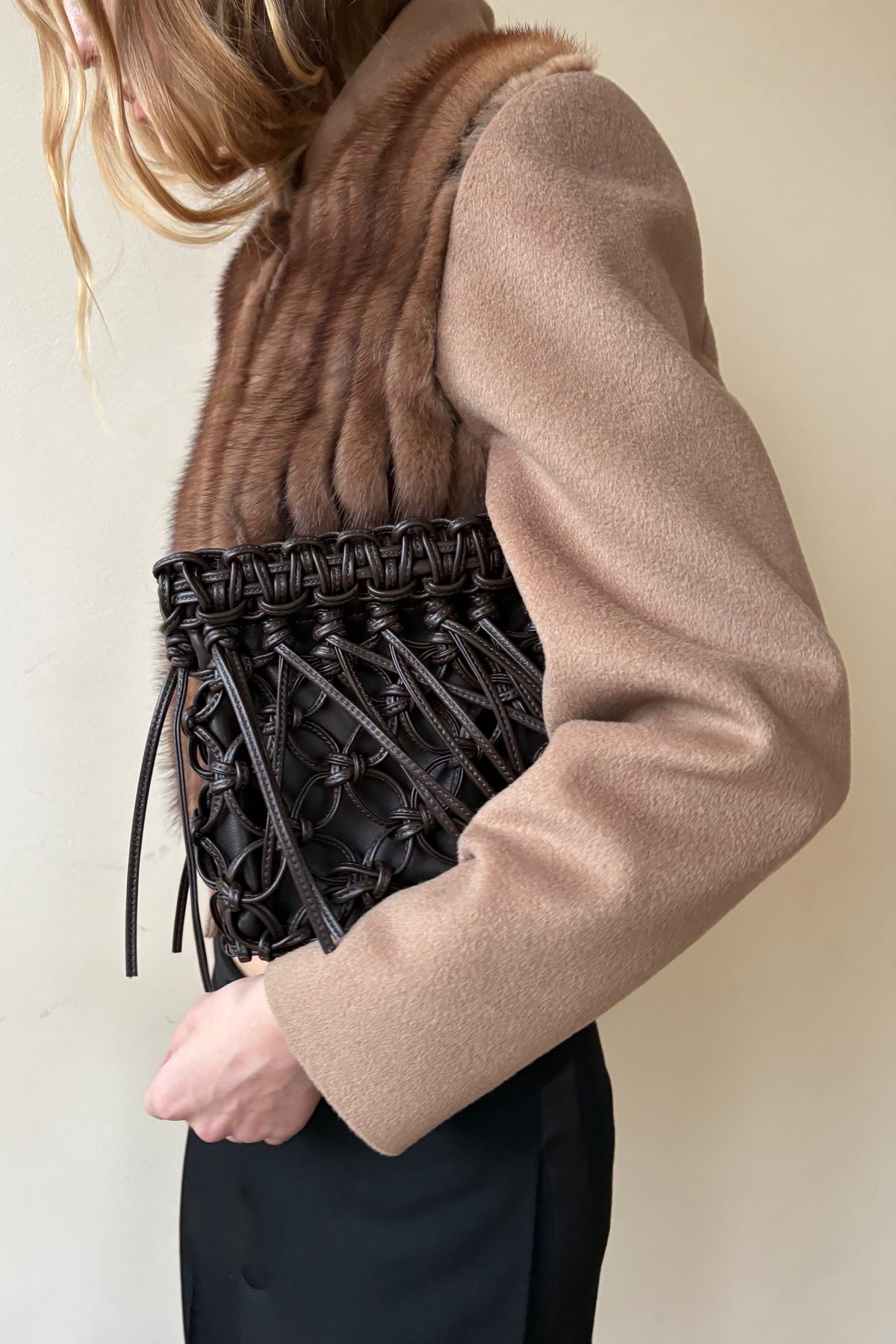 № 24 Braided Clutch, Fringed