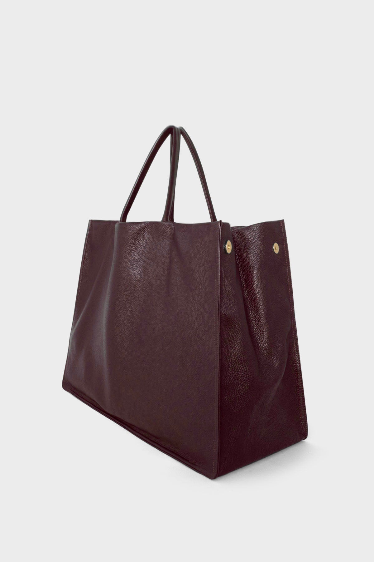 Jumbo Suite Tote Bag in Grain Burgundy