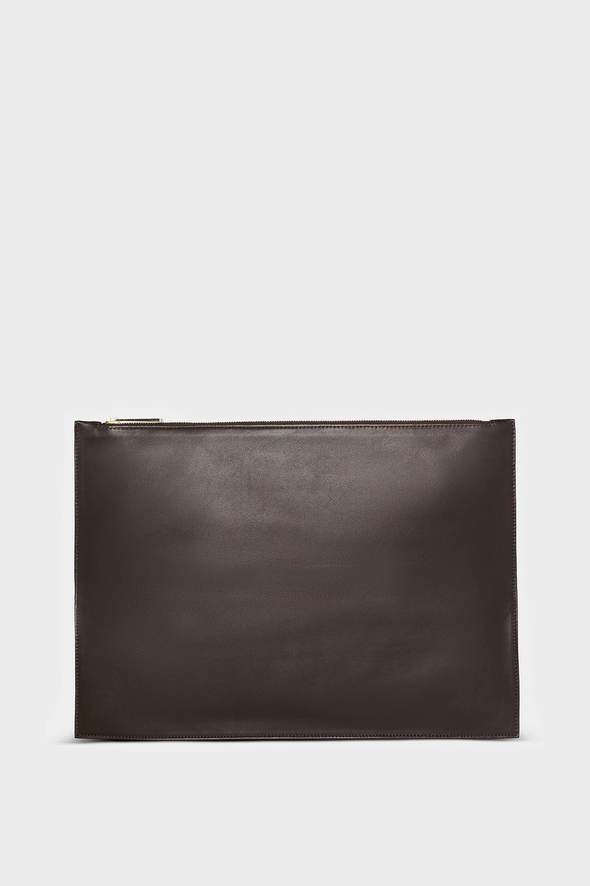 Laptop Sleeve in Smooth Dark Brown