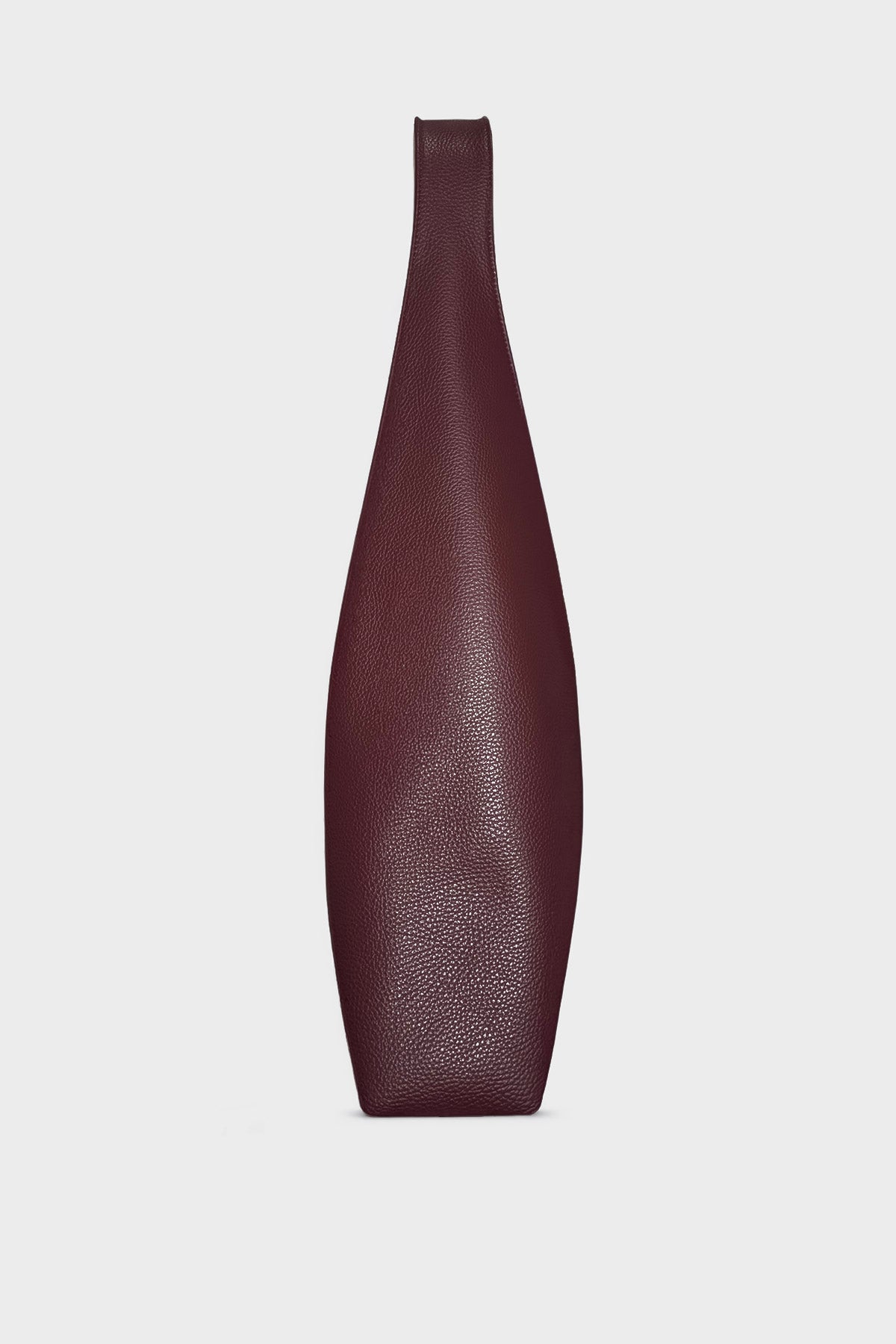 Large Triangle Sack in Grain Burgundy