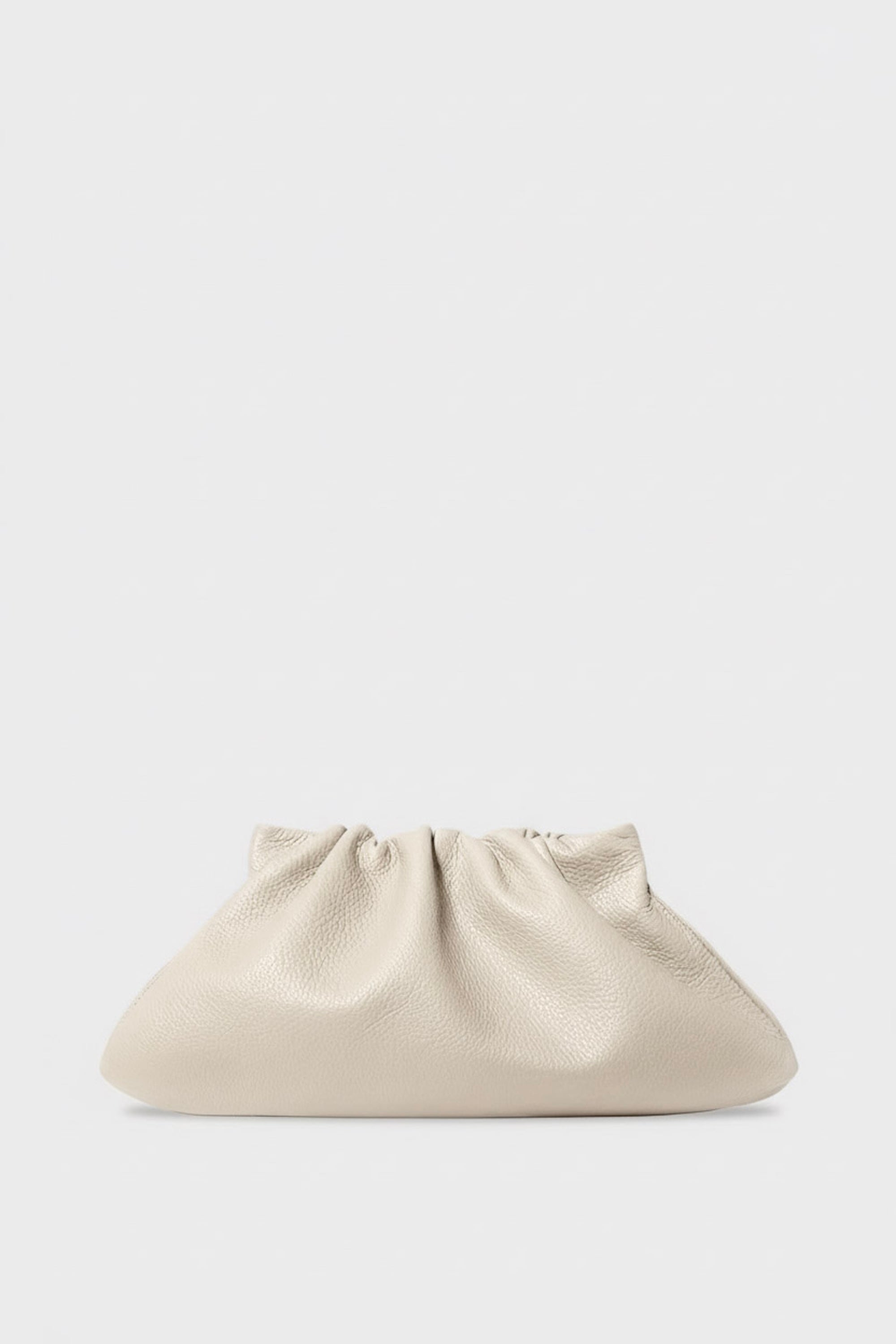 Midi Cloud Bag in Grain White Wash