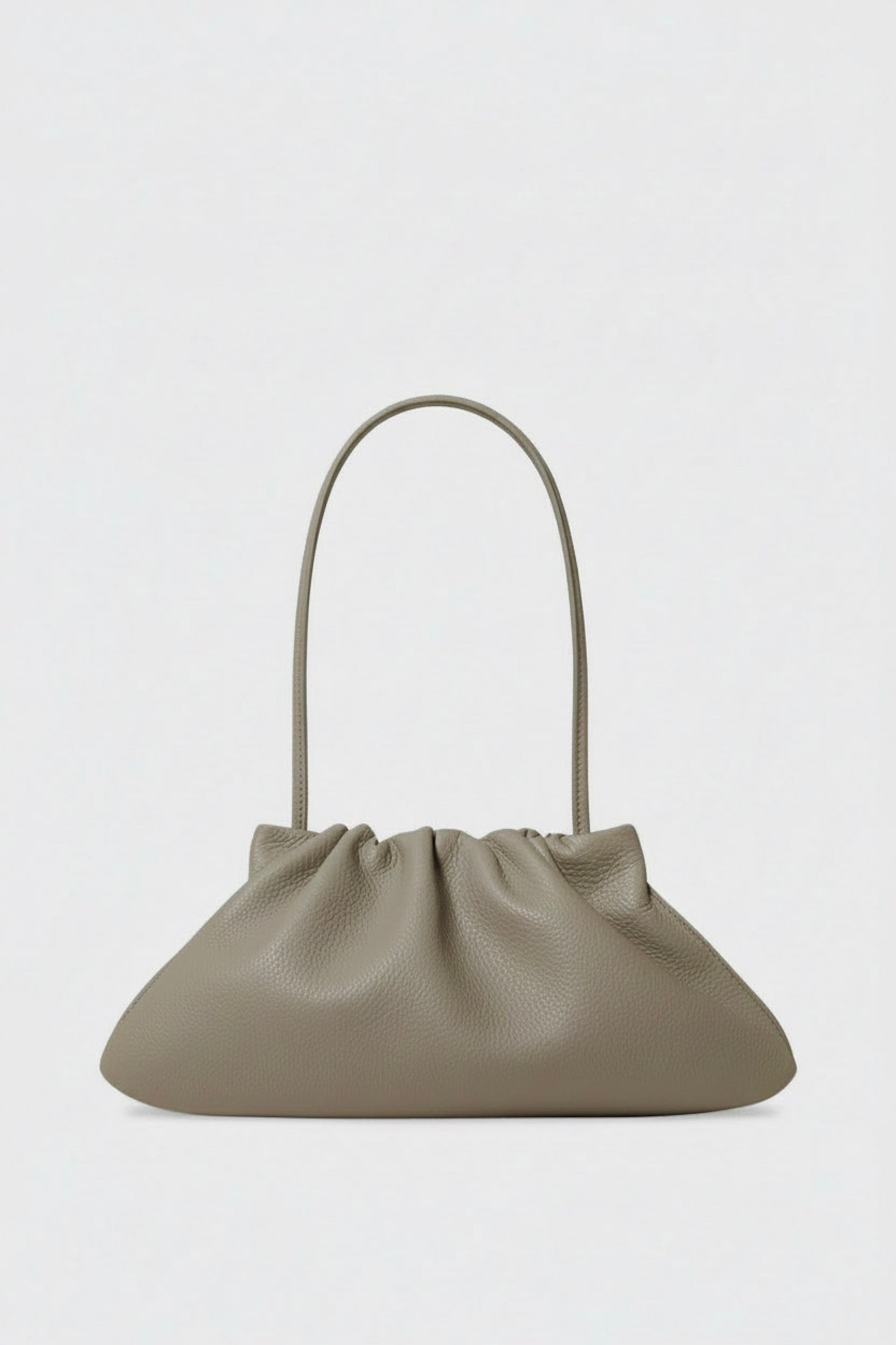 Midi Cloud Bag in Grain Soft Grey