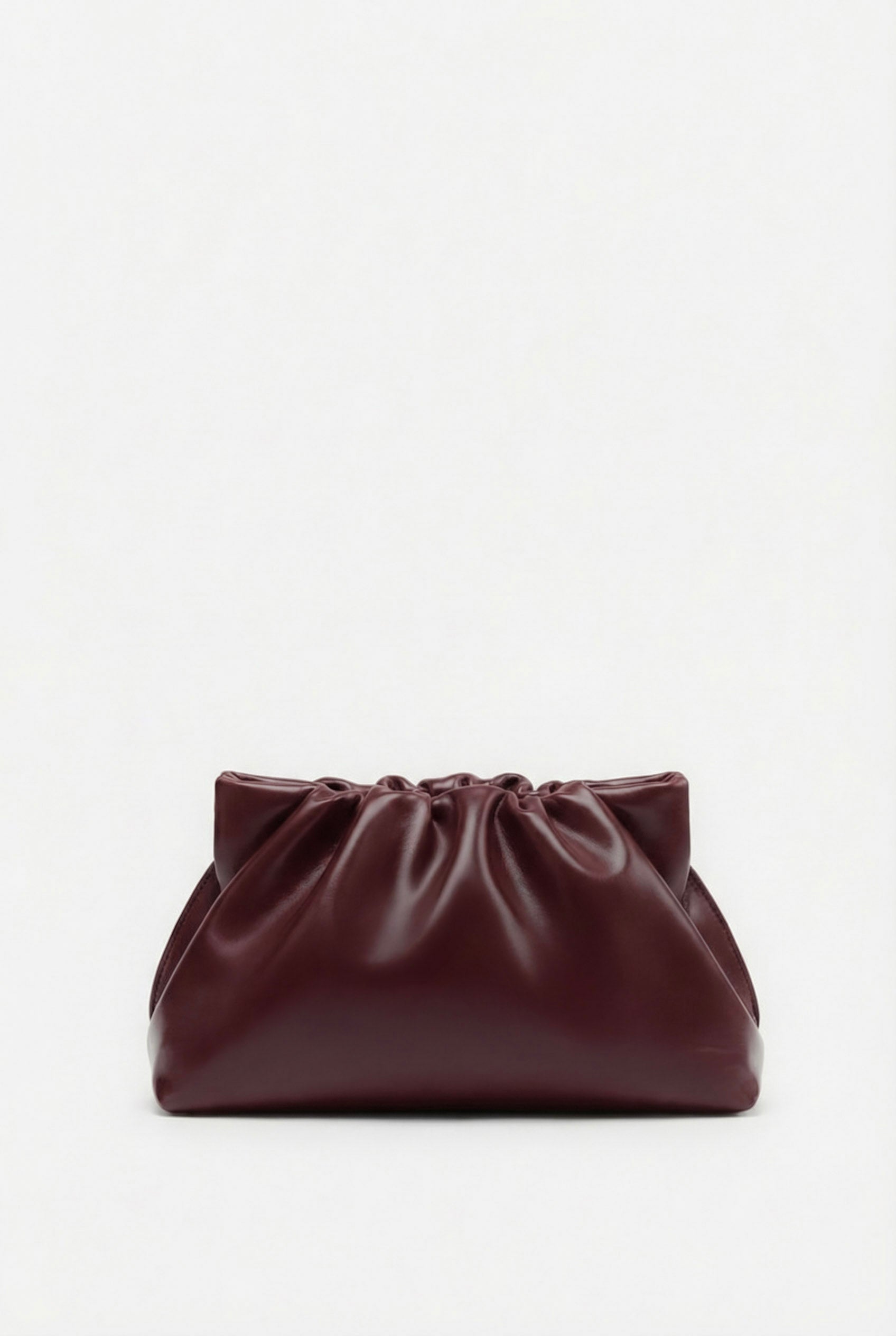 Midi Puffa in Smooth Burgundy