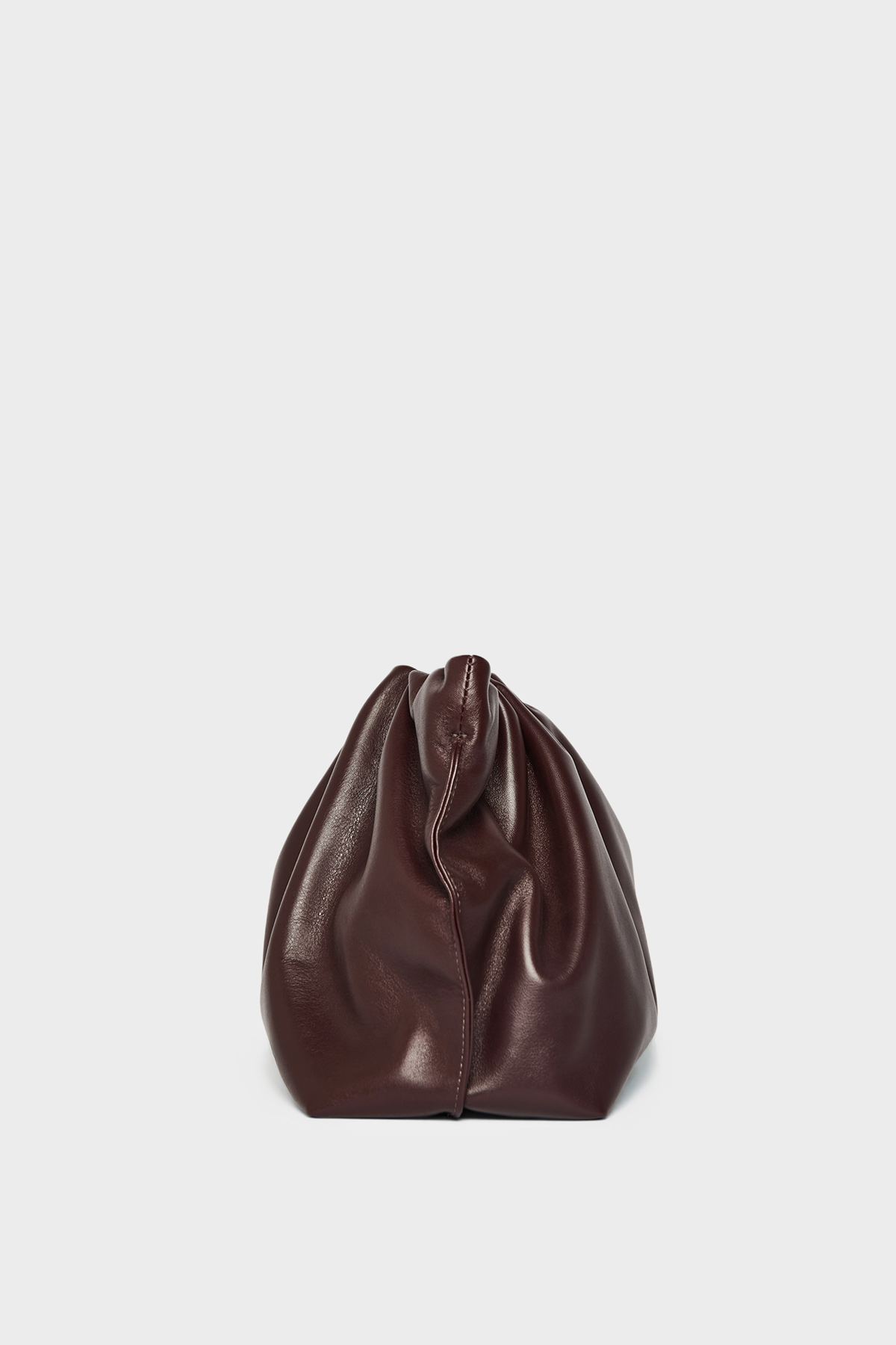 Midi Puffa in Smooth Burgundy