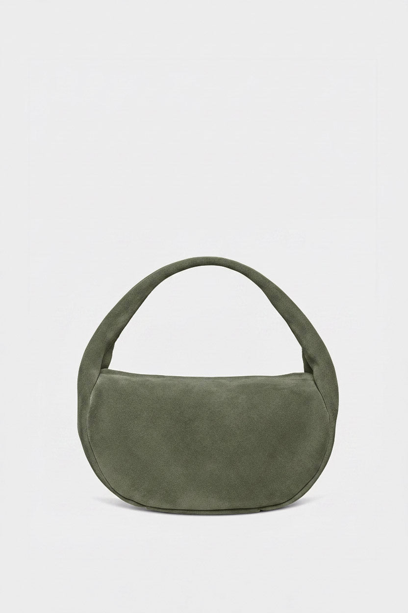 Mini Halo Bag in Suede Forest