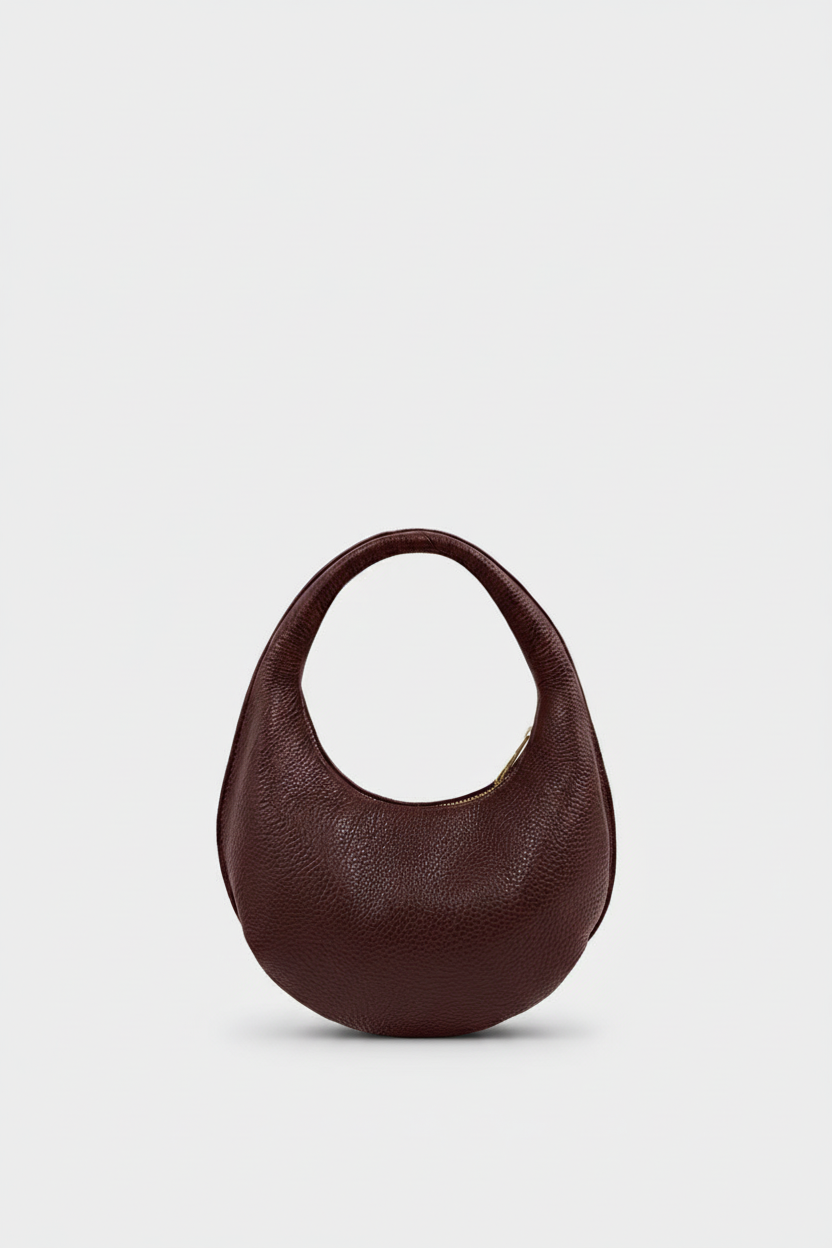 Mini Moon in Grain Burgundy