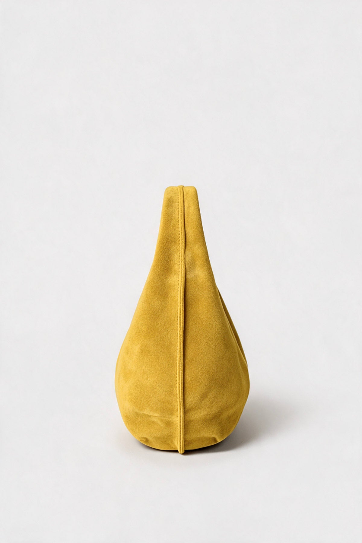 Mini Moon in Suede Ochre
