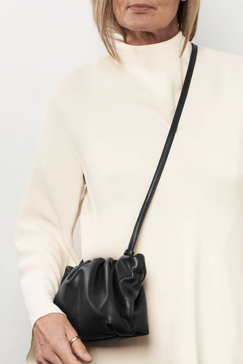 Mini Puffa Smooth Black