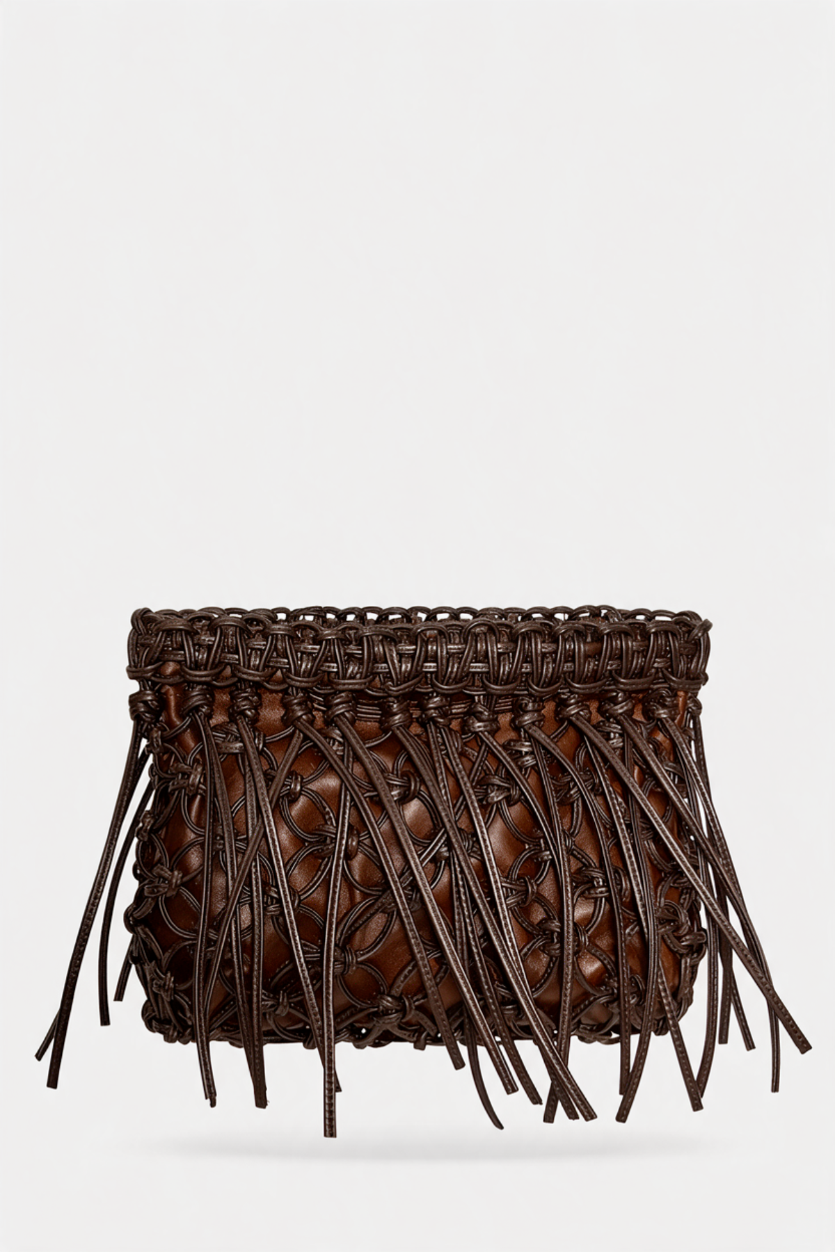 № 4 Braided Clutch, Fringed