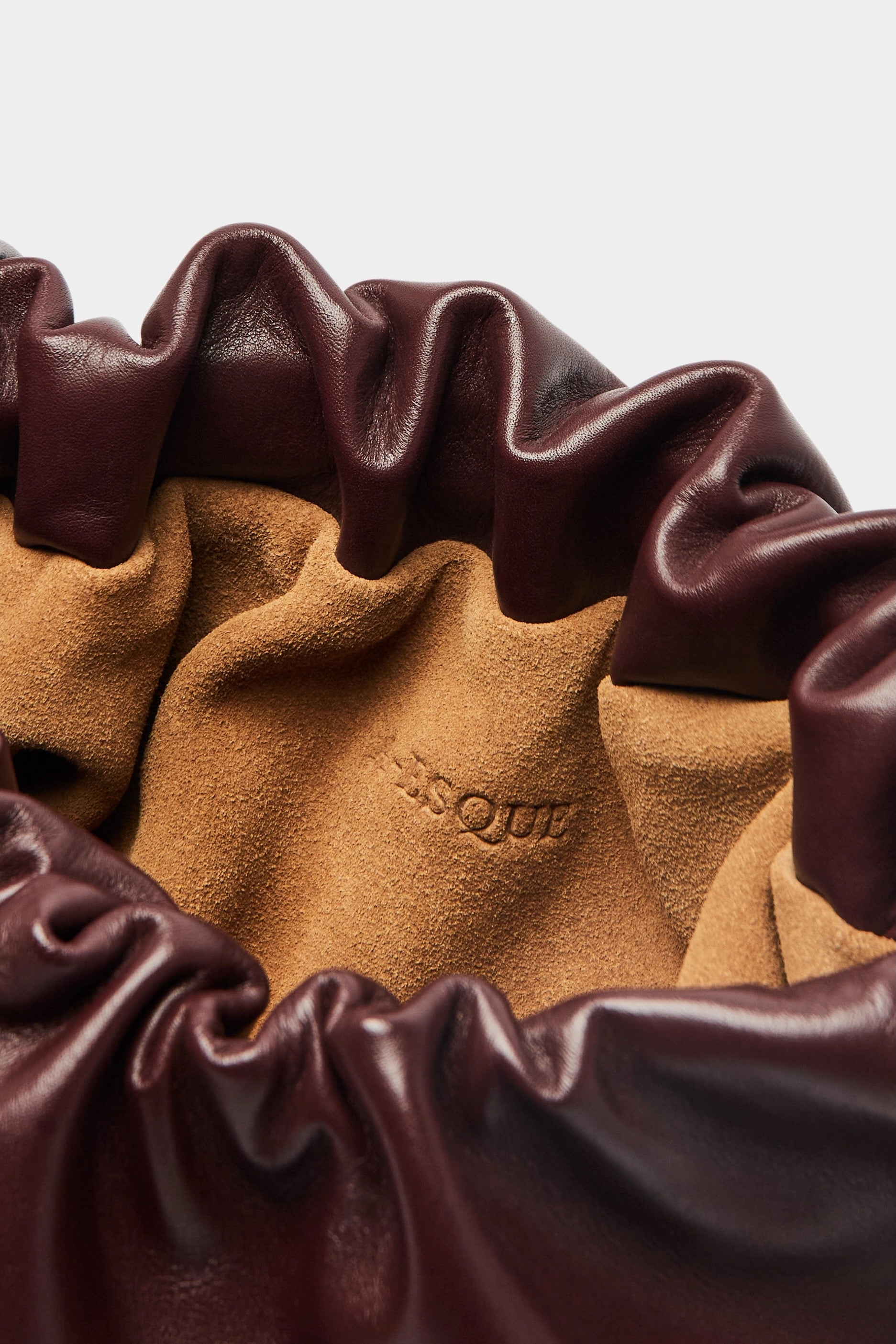 Midi Puffa in Smooth Burgundy