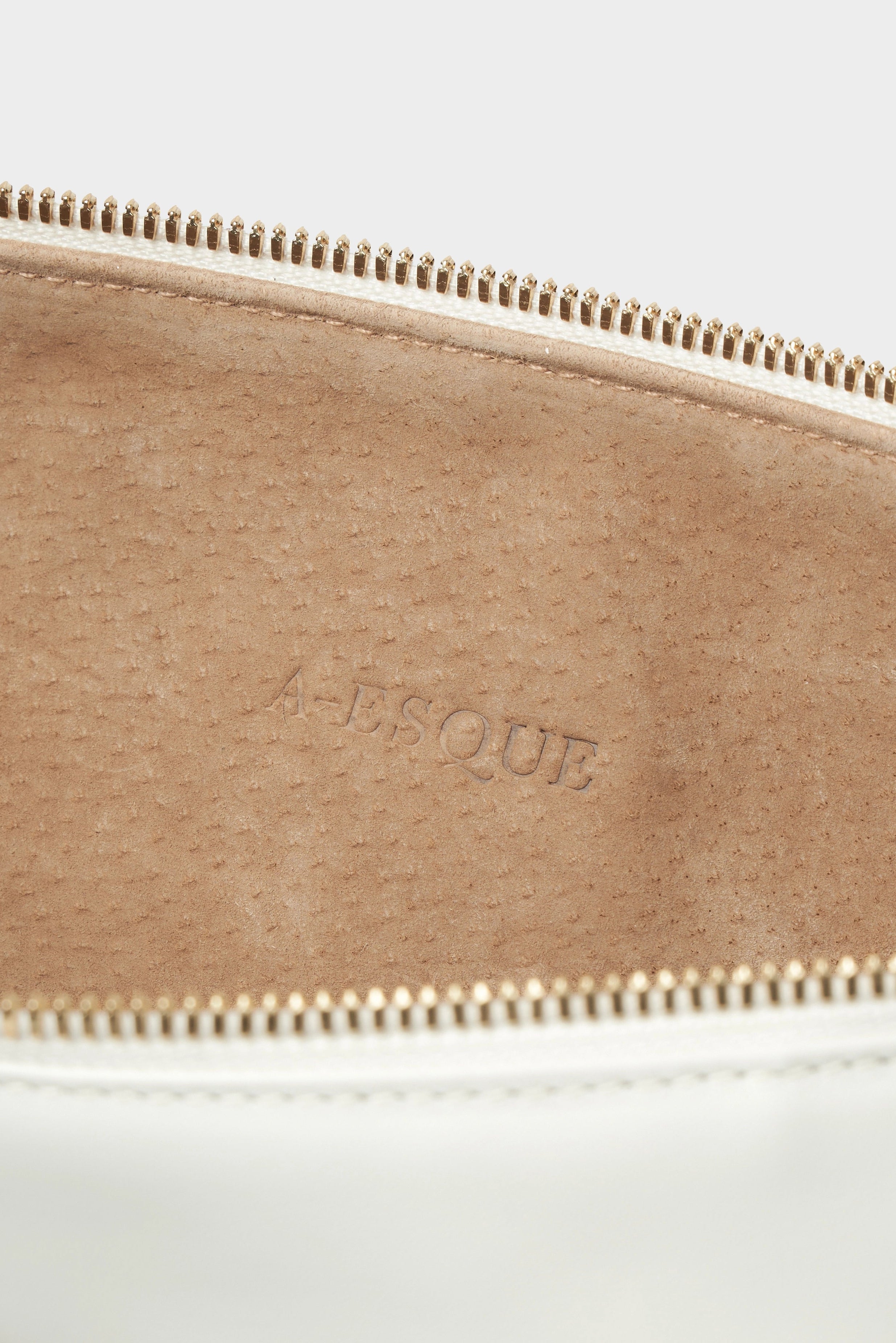 Laptop Sleeve in Smooth Off White