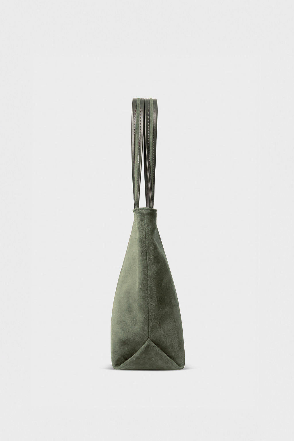 Simple Fold Tote in Suede Forest