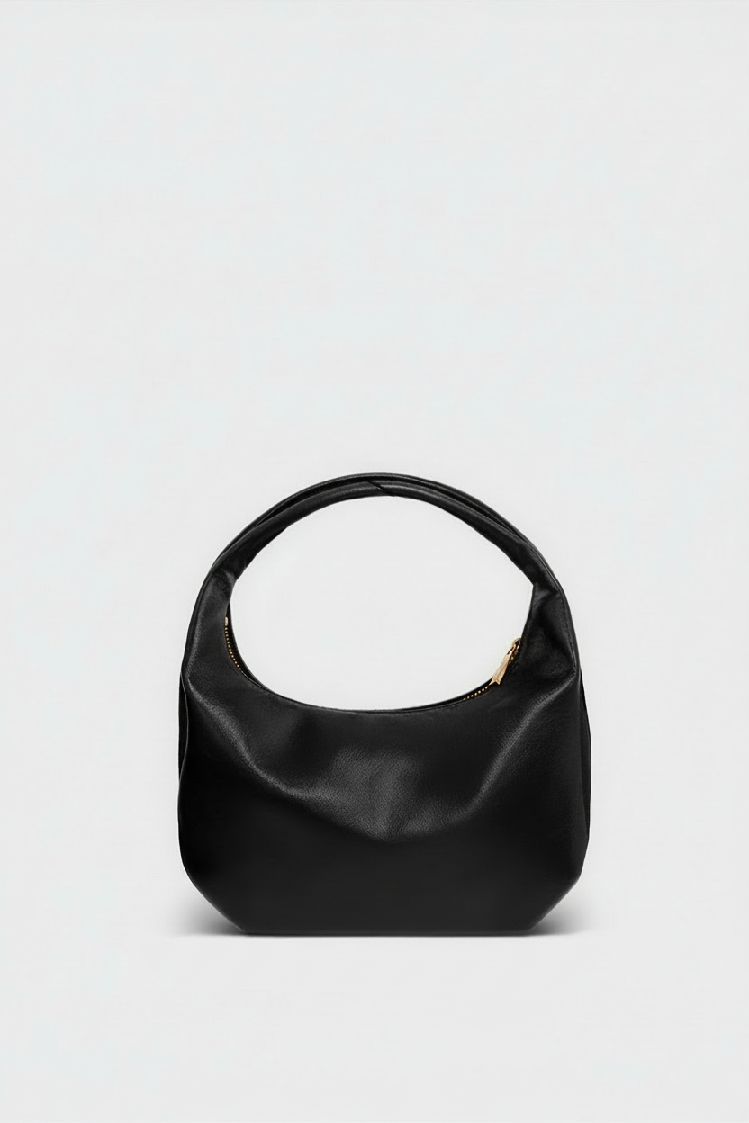 Midi Moon in Smooth Black